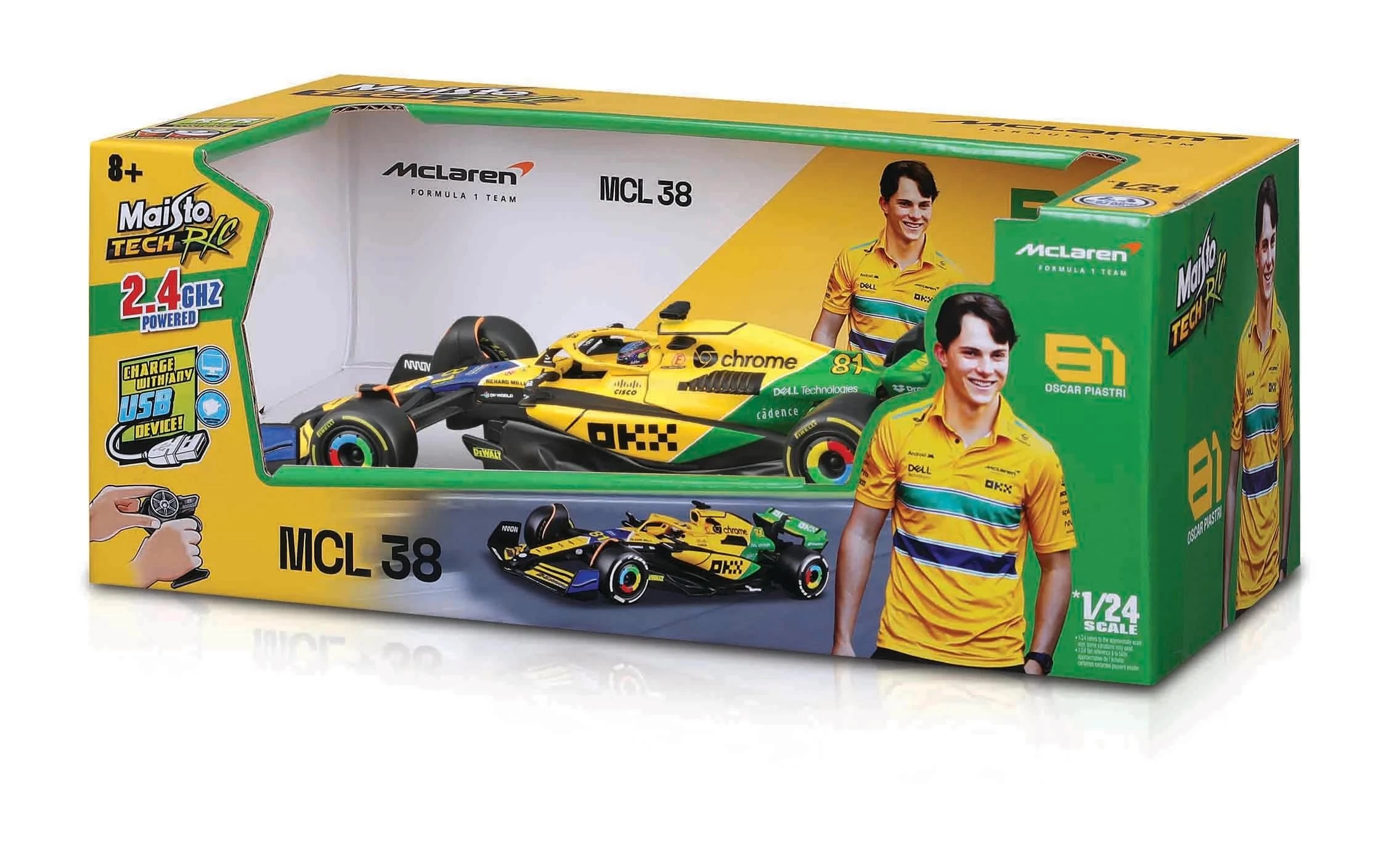 6 B. toys Maisto Tech Racing Series 1:24 RC - Assorted - Multi, 6 of 8