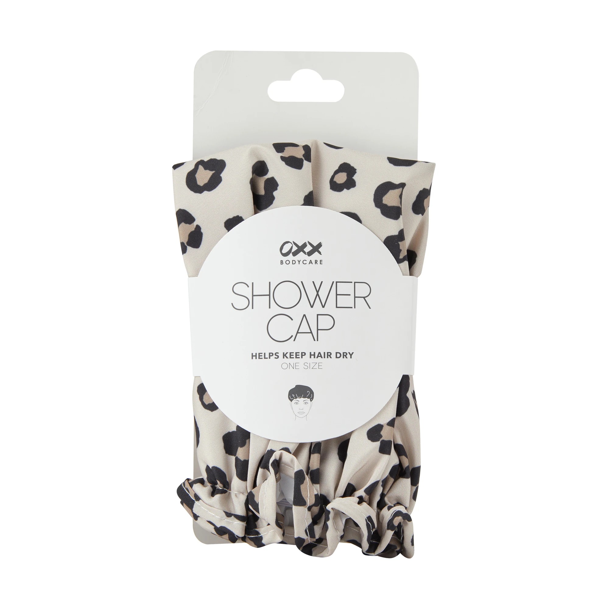 4 OXX Bodycare Shower Cap - Leopard, 4 of 4