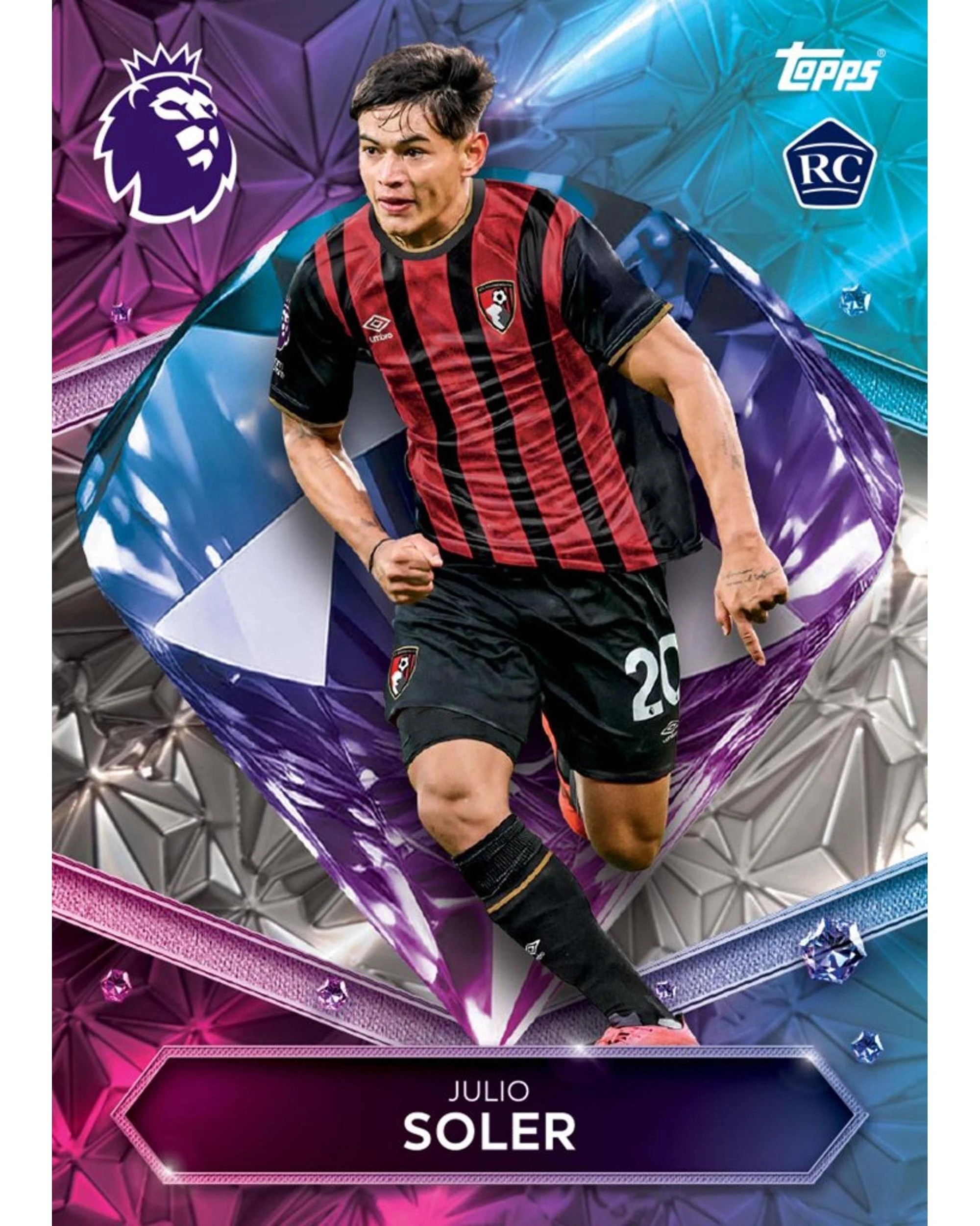 7 Topps 2026 Premier League Trading Cards Starter Pack, 7 of 10