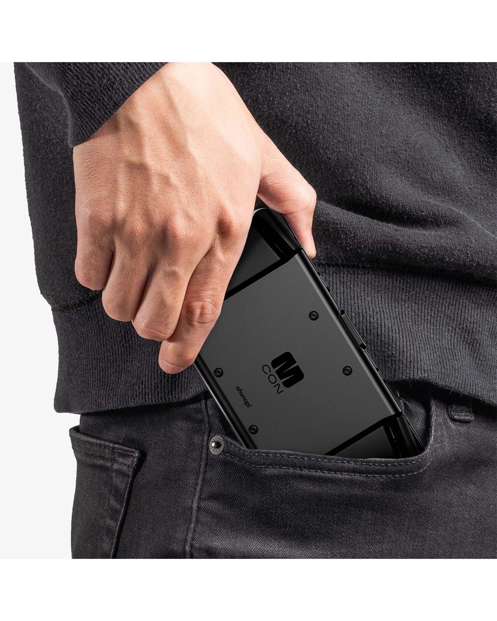 10 OhSnap! MCON: Magnetic Mobile Gaming Controller - Night - Black, 10 of 10