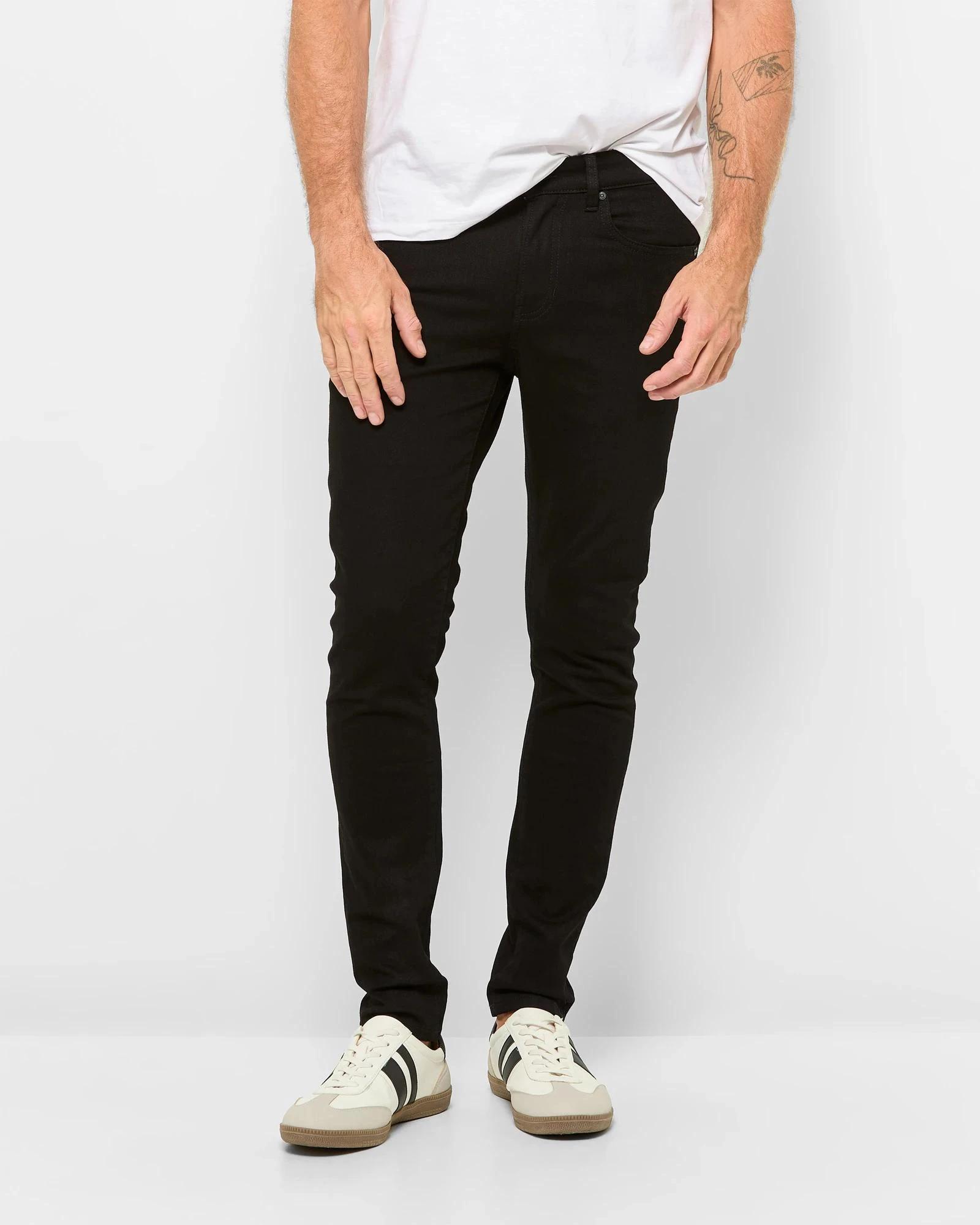 1 Target Denim Skinny Denim Jeans STAY BLACK, 1 of 5