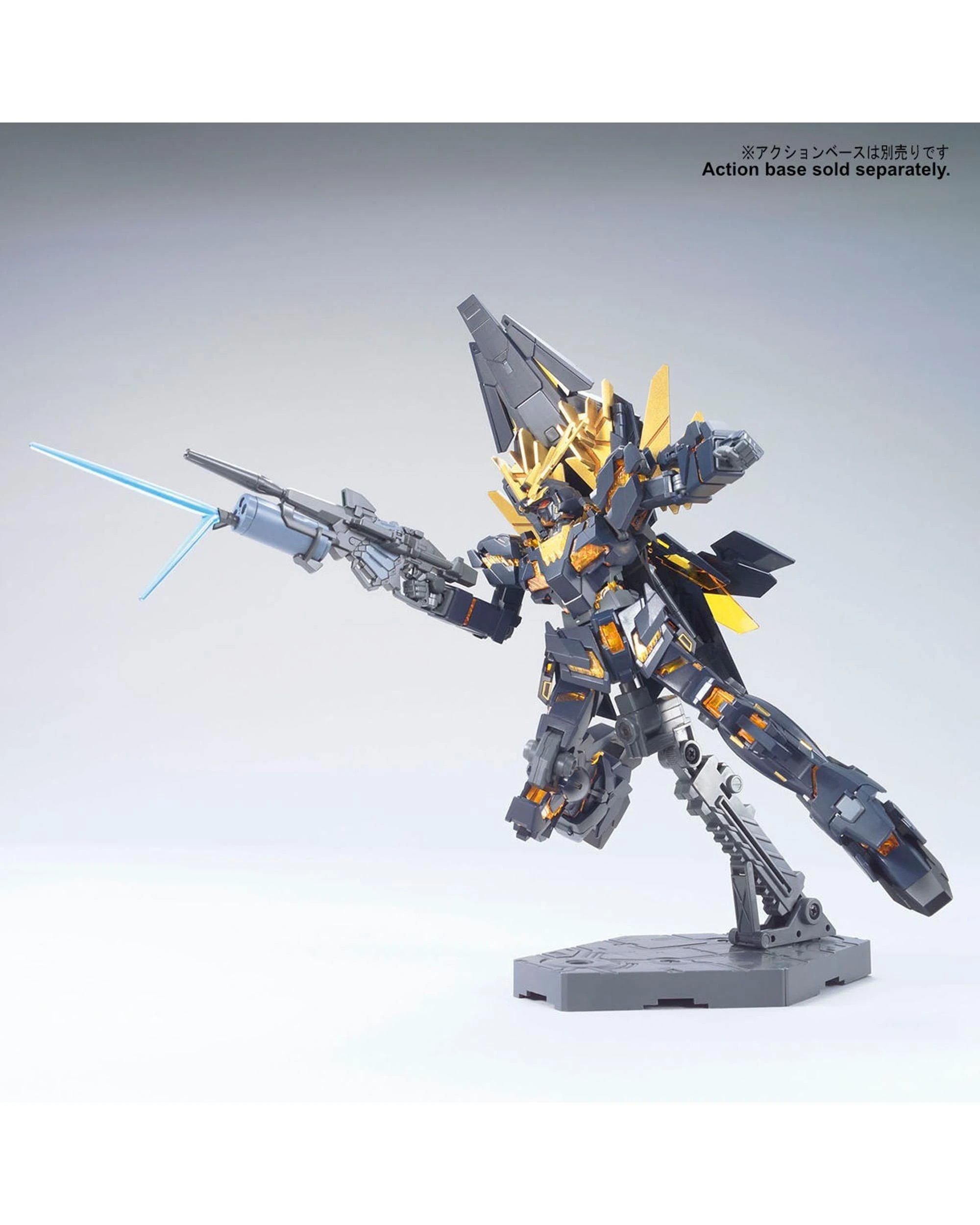 4 Bandai Gundam HGUC RX-0- N -  Unicorn Gundam 02 Banshee Norn - Destroy Mode -  1/144 Model Kit, 4 of 4
