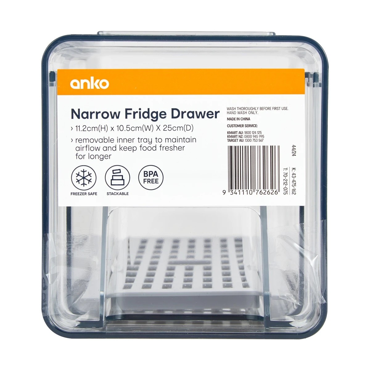 6 Narrow Fridge Drawer, 6 of 7