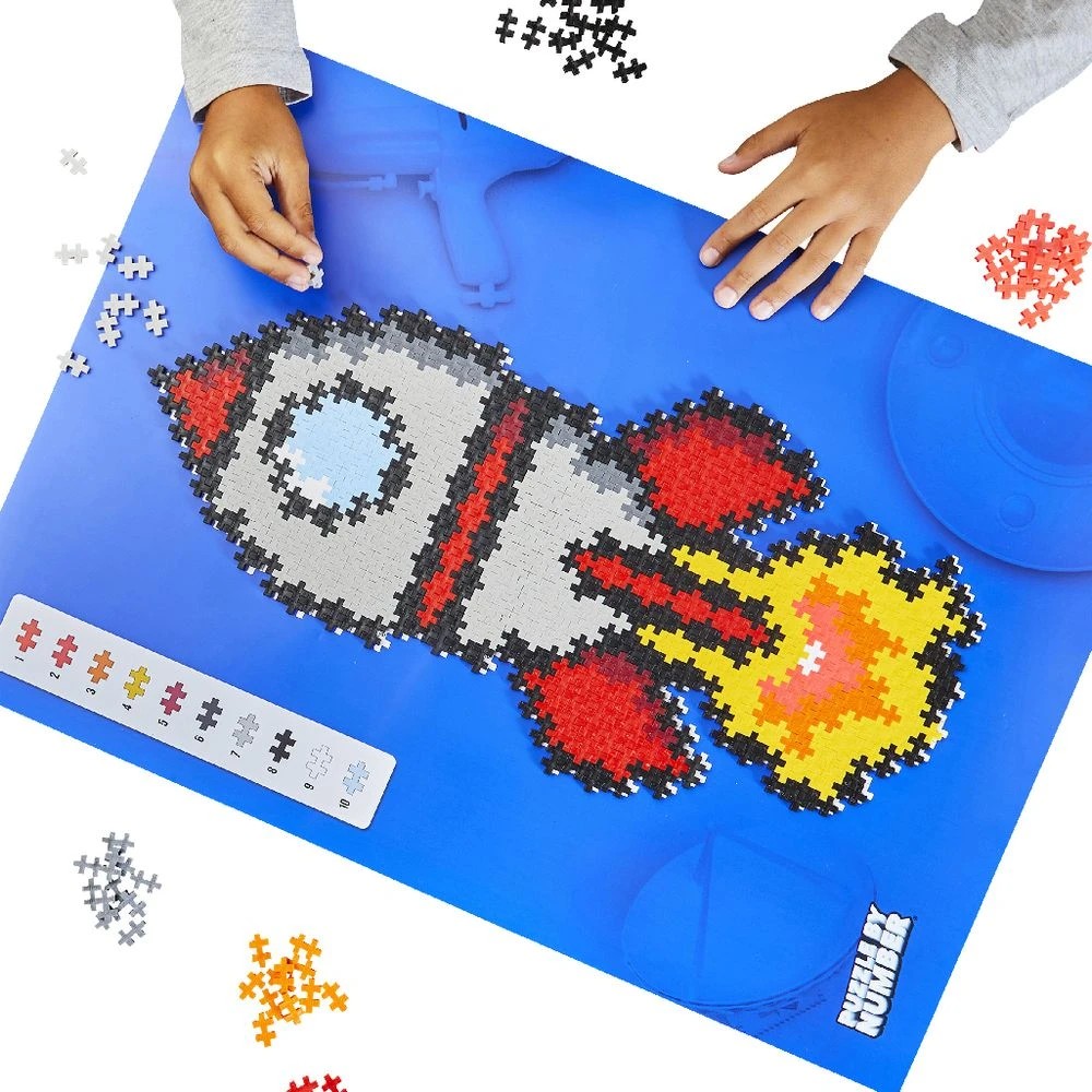 2 Plus-Plus Puzzle by Number Rocket 500 Pieces, 2 of 4