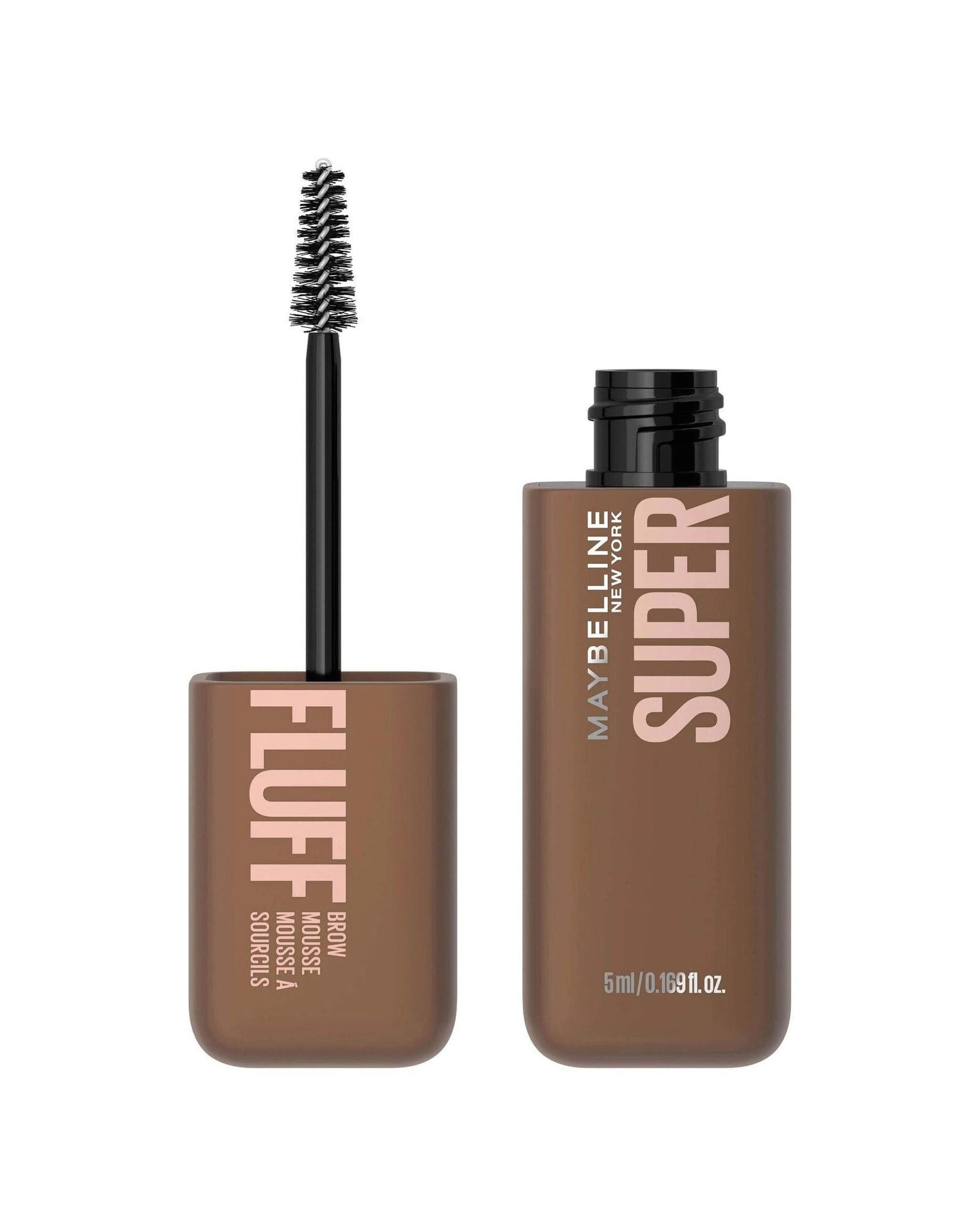 2 Maybelline Super Fluff Brow Mousse 5mL - 255 Soft Brown - Brown, 2 of 9