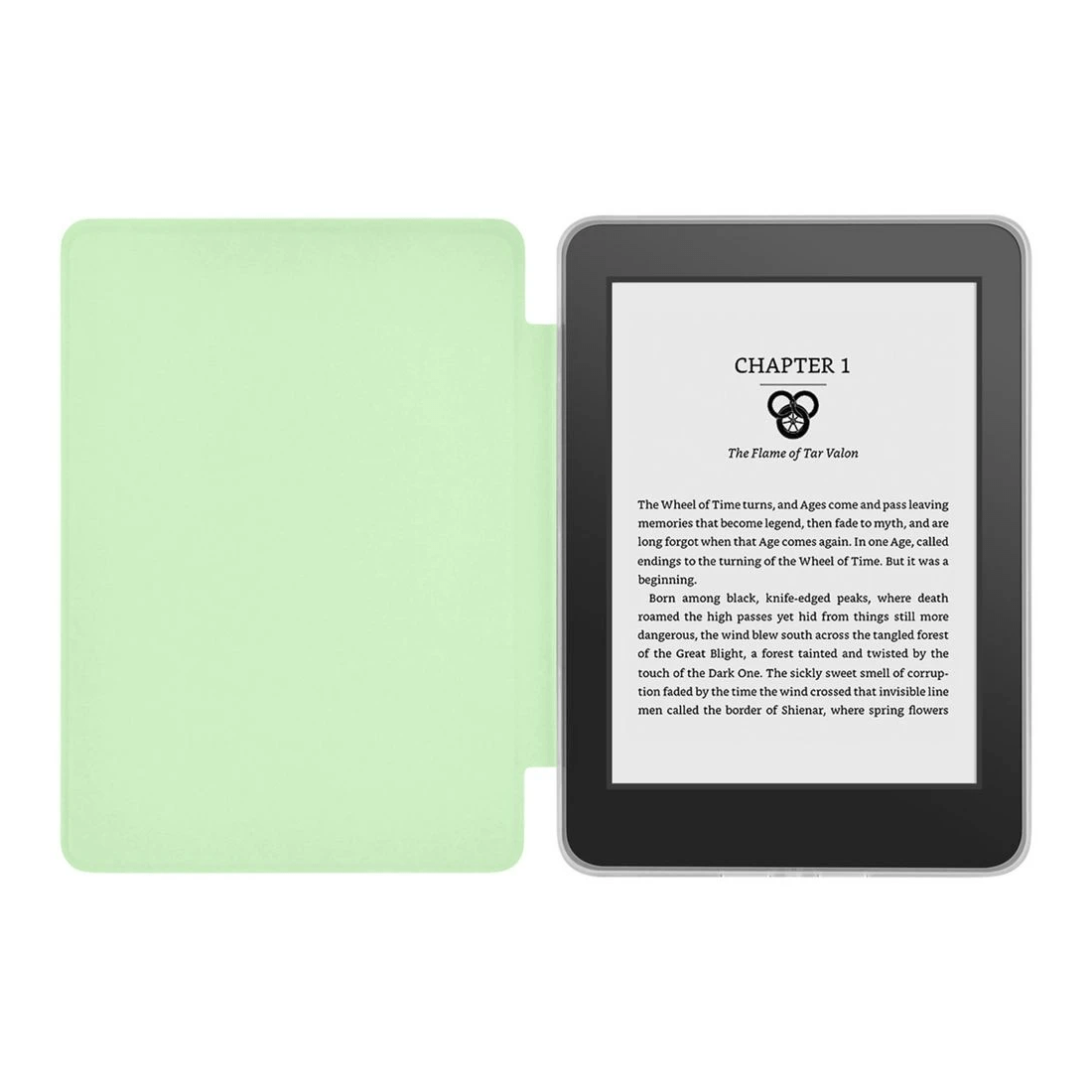 2 J.Burrows Kindle Cover Paperwhite/Colorsoft 7" Clear/Green, 2 of 6