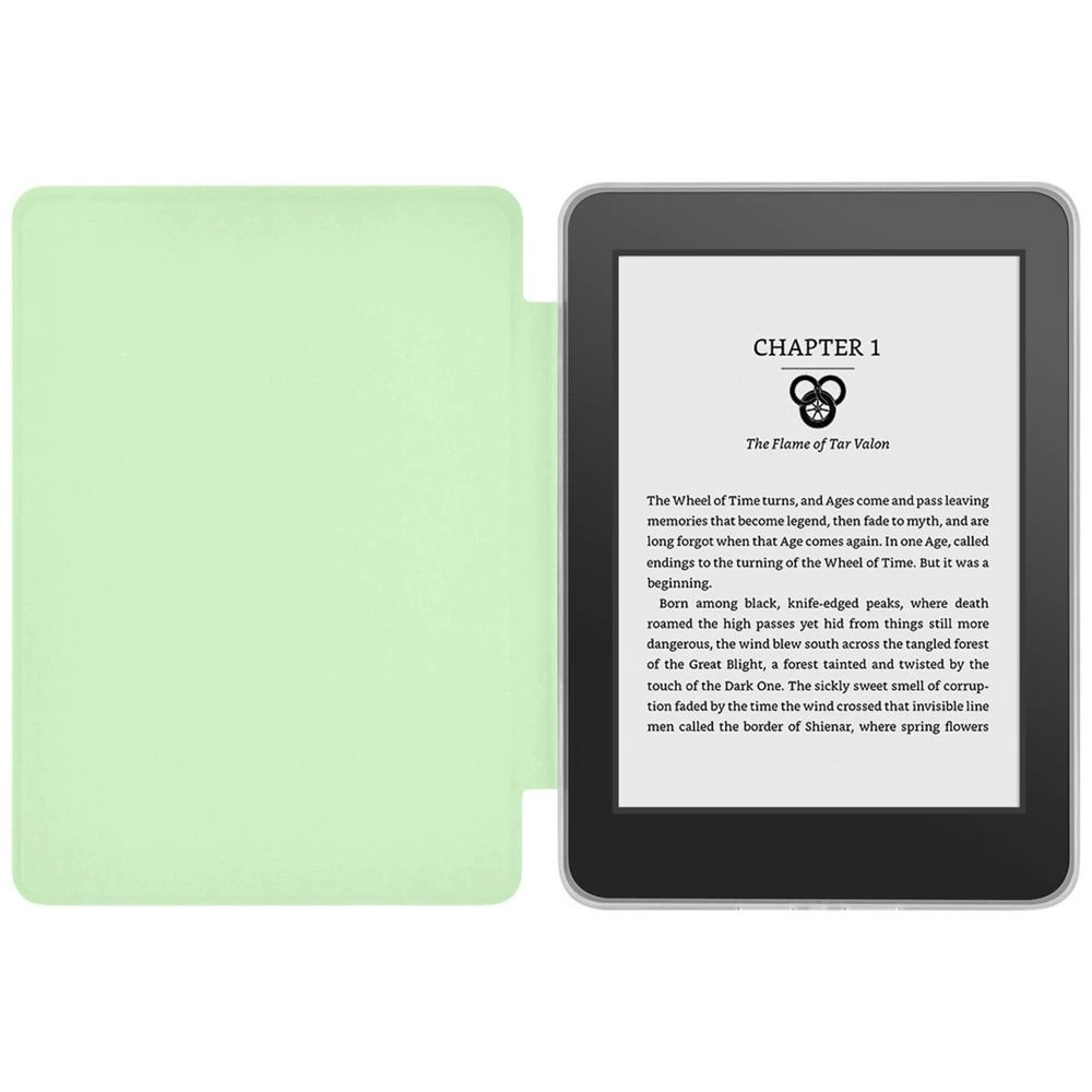 2 J.Burrows Kindle Cover Paperwhite/Colorsoft 7" Clear/Green, 2 of 6