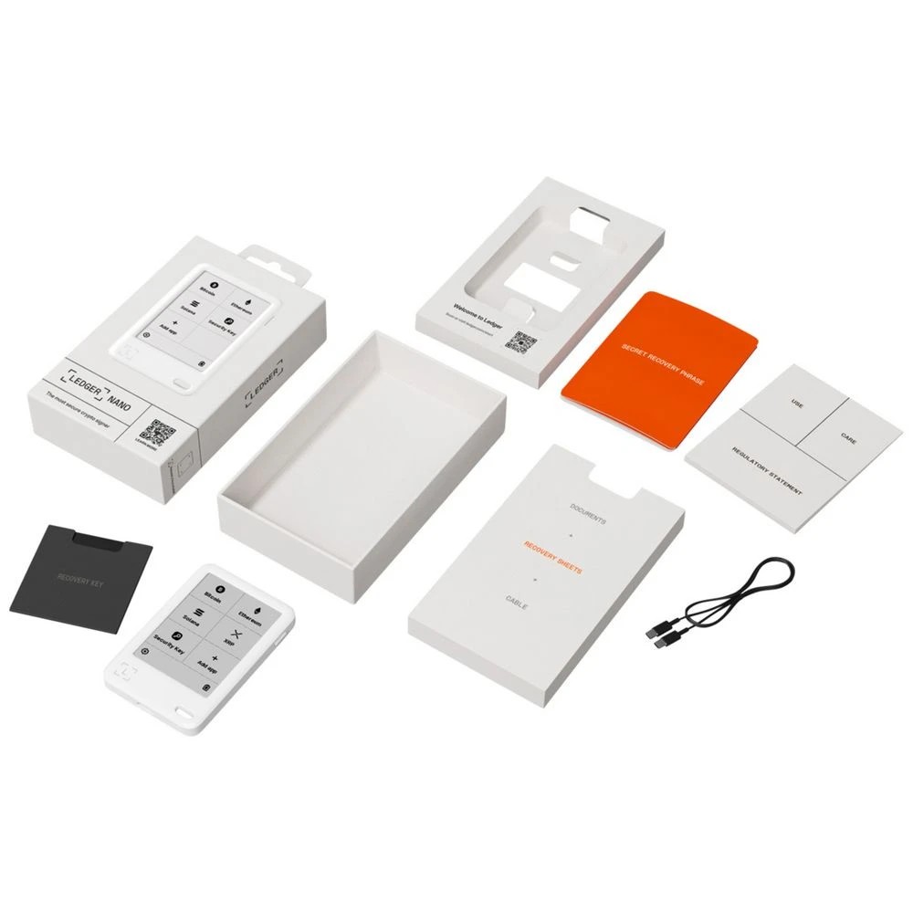 5 Ledger Nano Gen 5 Crypto Wallet Glacier White, 5 of 7