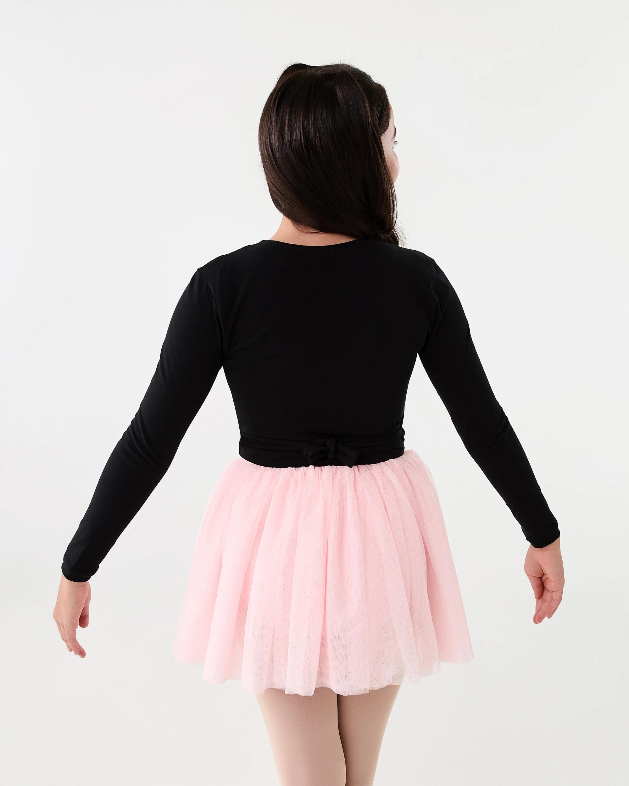 2 Dance Wrap Top BLACK, 2 of 10