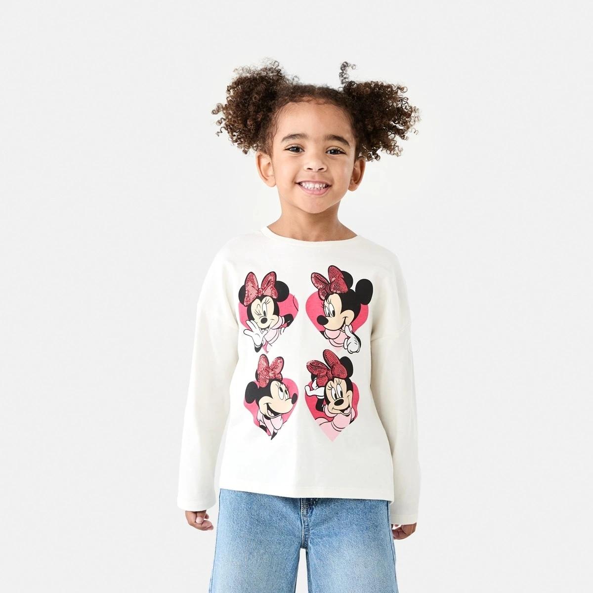 1 Minnie Mouse License Long Sleeve T-shirt Minnie, 1 of 8
