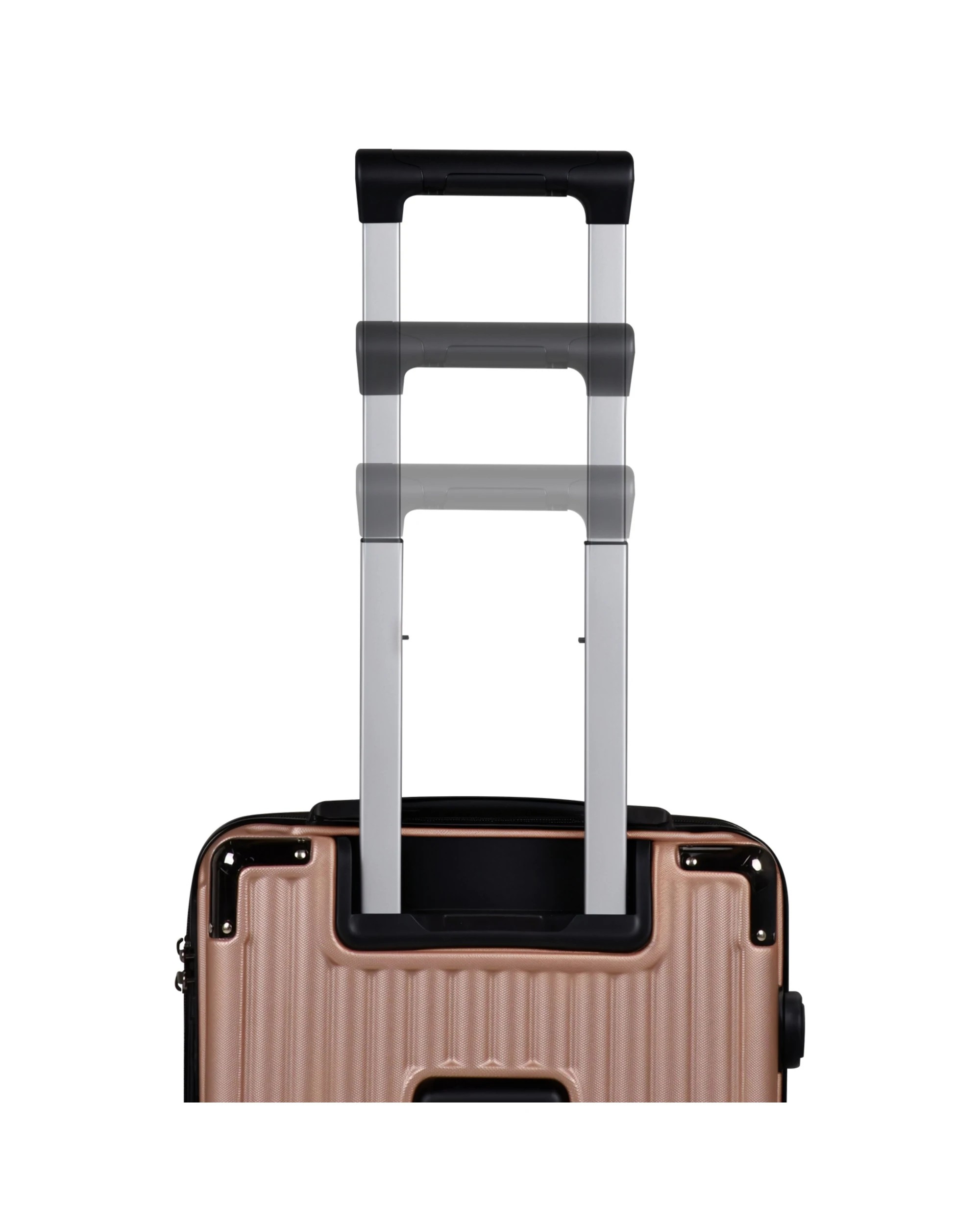 3 Advwin 2 Pcs Luggage Sets with Cup Holder - Pink, 3 of 8