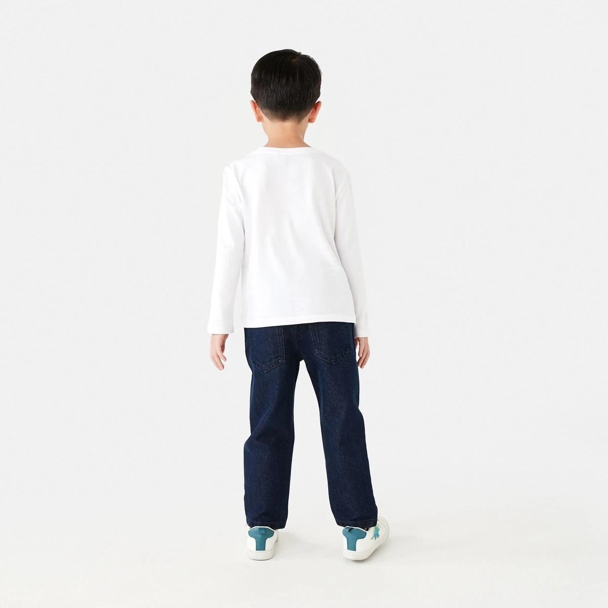 6 Basic Denim Jeans INDIGO, 6 of 8