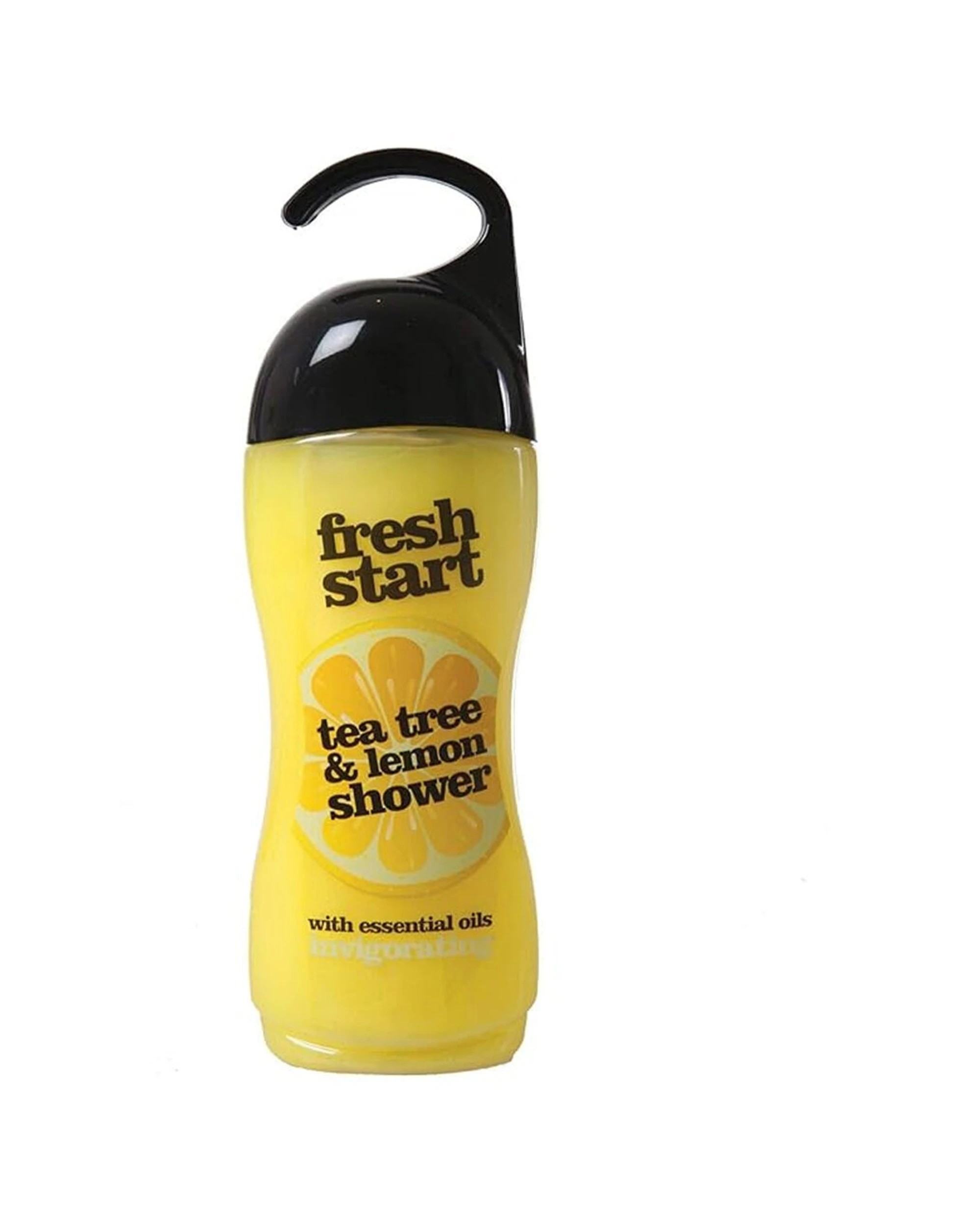 2 Fresh Start 12PK Fresh Start Shower Gel Body Wash Tea Tree Lemon Scent 400ml - Yellow, 2 of 2