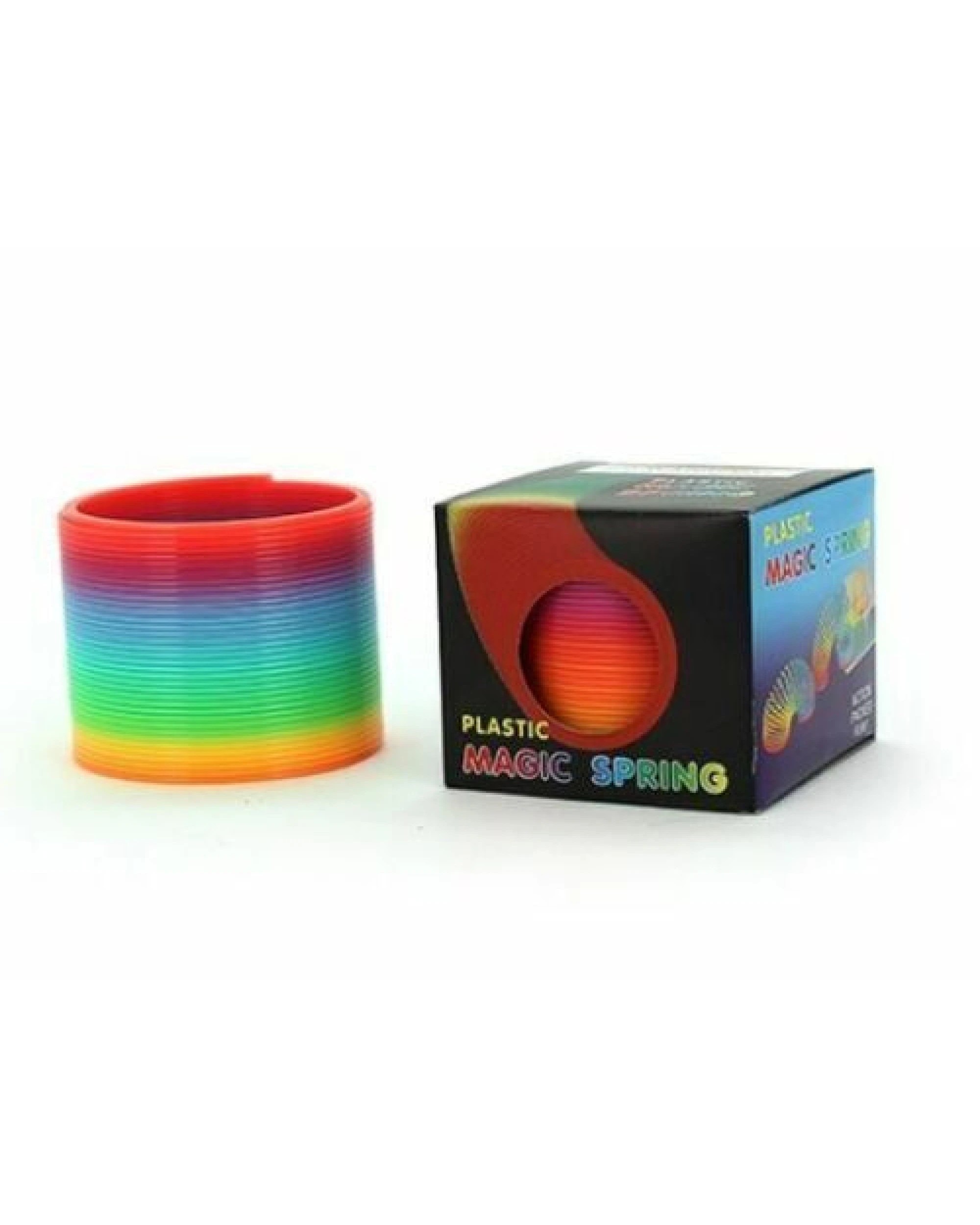 2 BR Costumes Rainbow Neon Magic Spring Slinky Toy, 2 of 2
