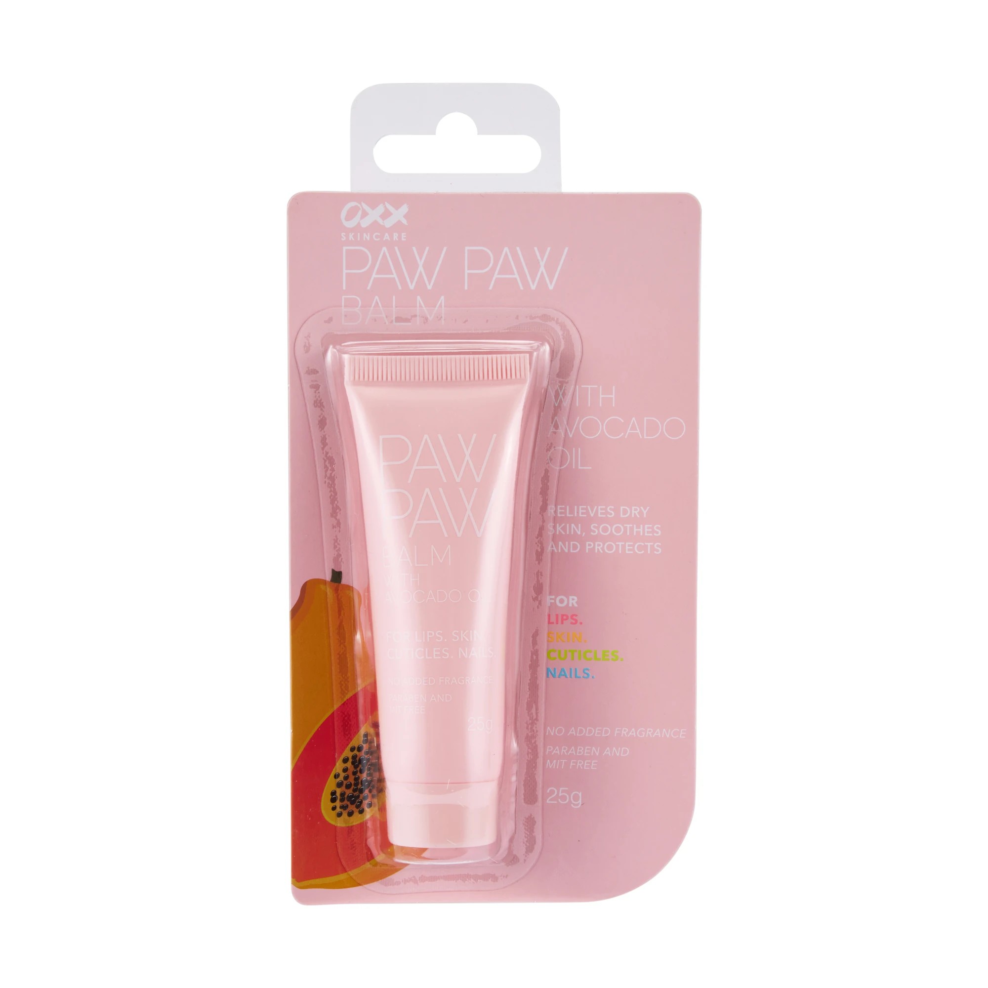 1 OXX Skincare Paw Paw Balm 25g - Avocado OIl, 1 of 6