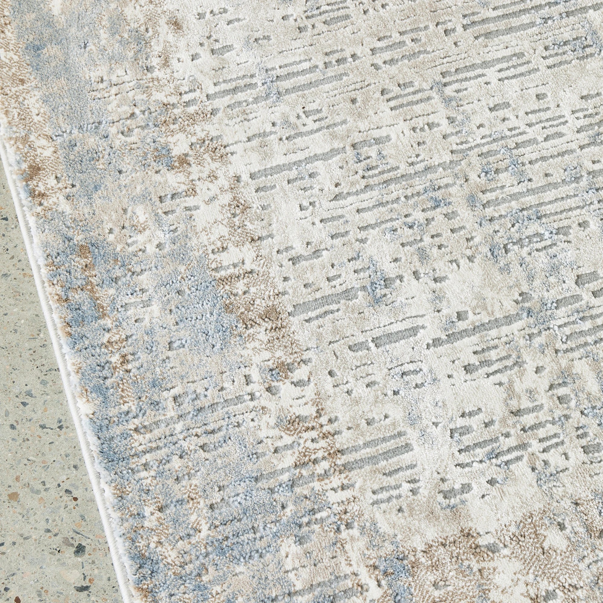 6 Common Ground Rugs Headland Nola 400x300cm - Extra Extra Large Pet Friendly Floor Rug - White, 6 of 7