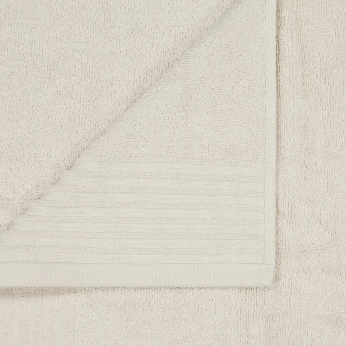 2 Edan Cotton Bath Towel - Sand, 2 of 6