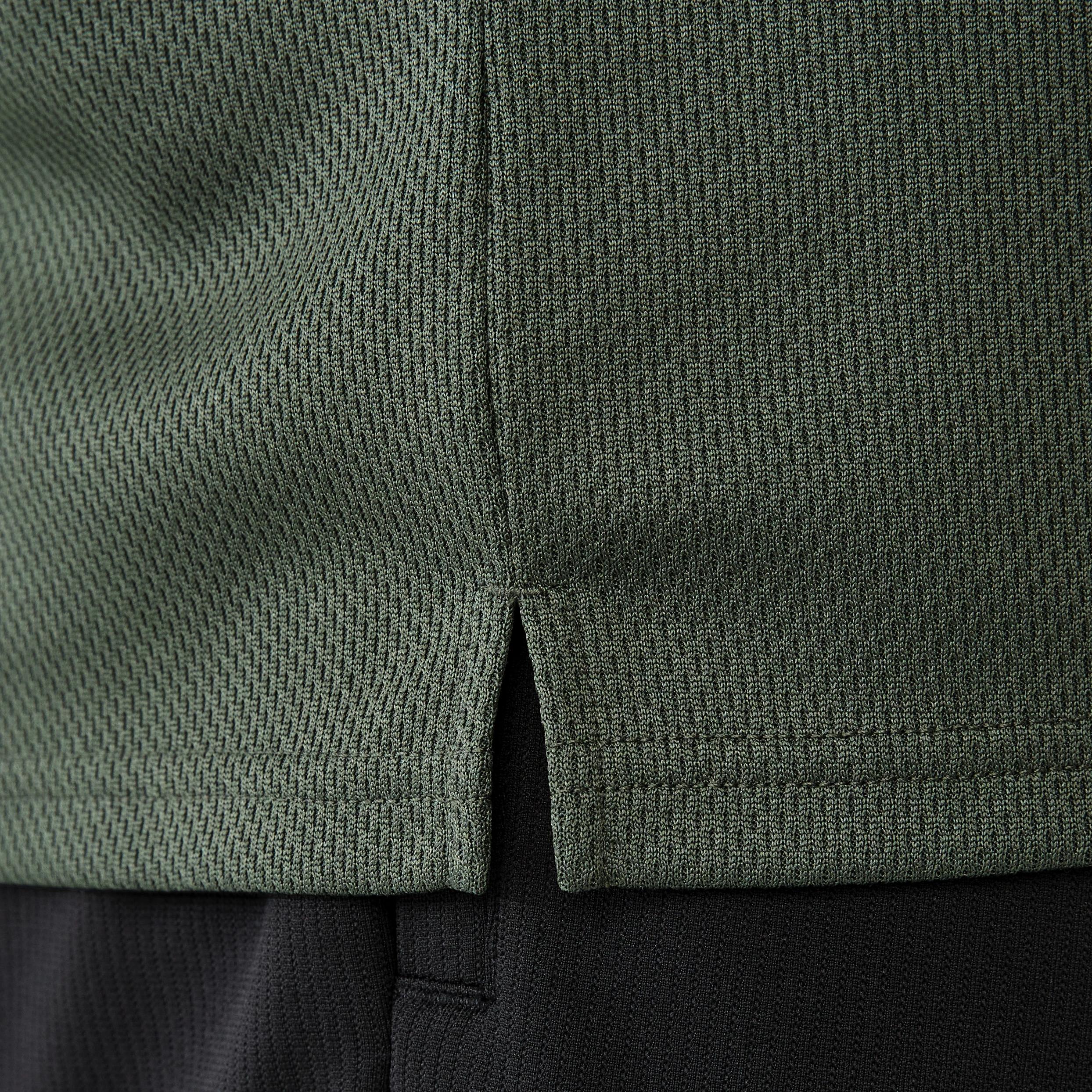 6 Active Mens Relaxed Basketball Tank DEEPEST GREEN, 6 of 6