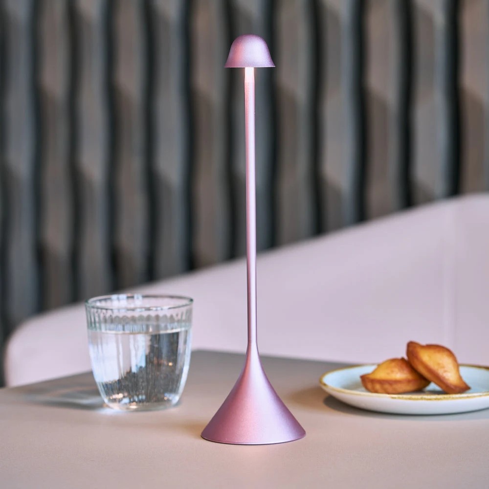 5 Lexon Steli Bell Infinitely Pairable Table Lamp - Pink, 5 of 6