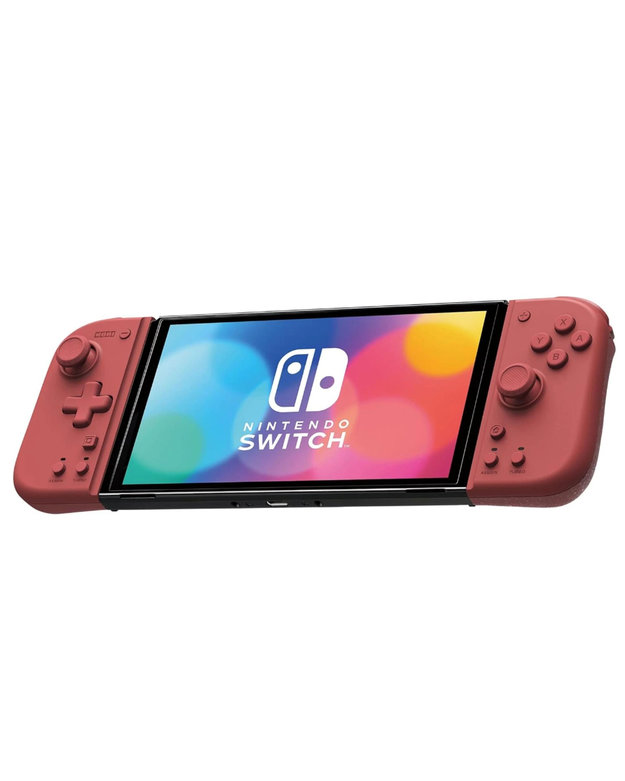 2 Hori Switch Split Pad Compact Apricot Red, 2 of 4