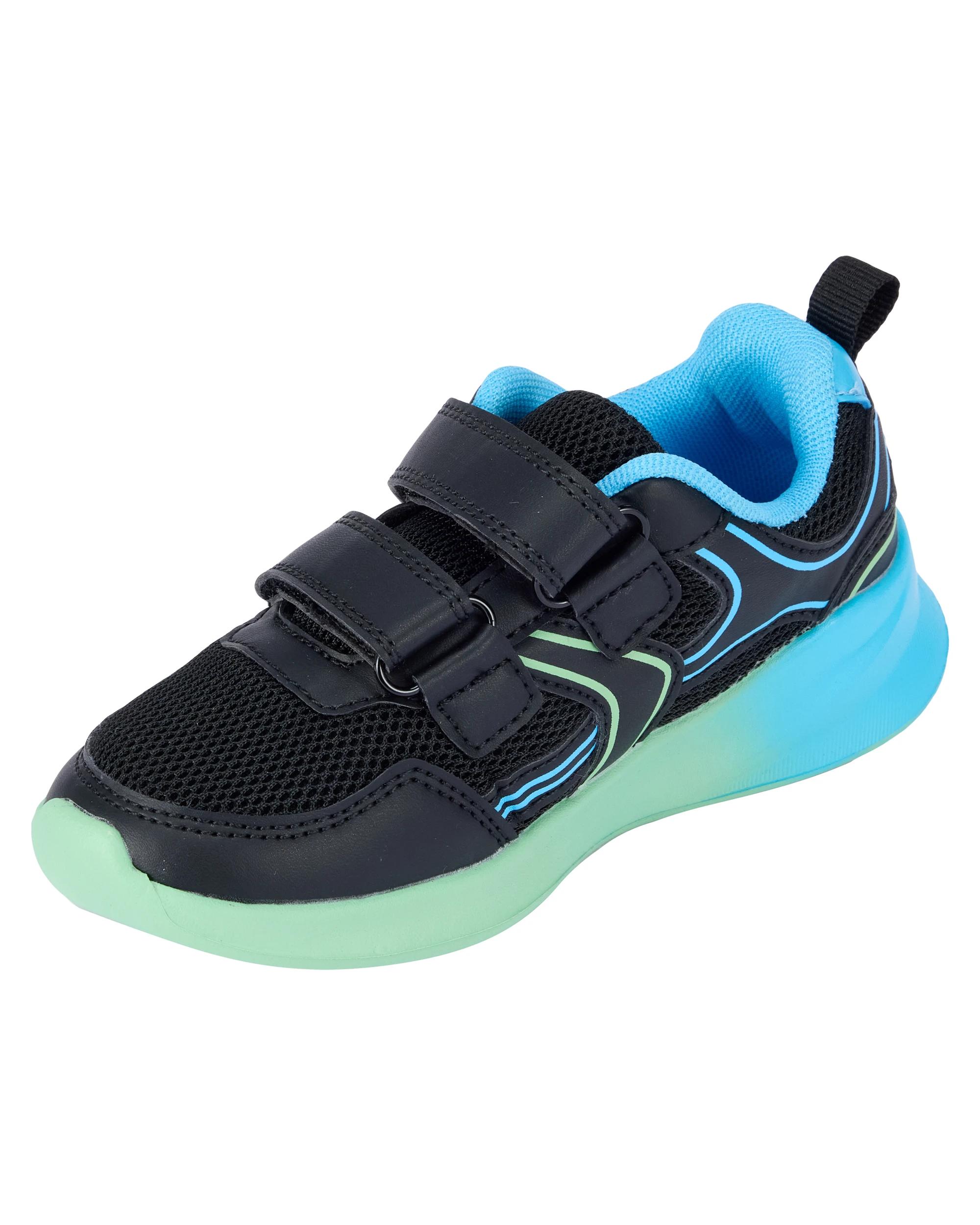 3 Junior Sneakers BLACK NEON OMBRE, 3 of 5