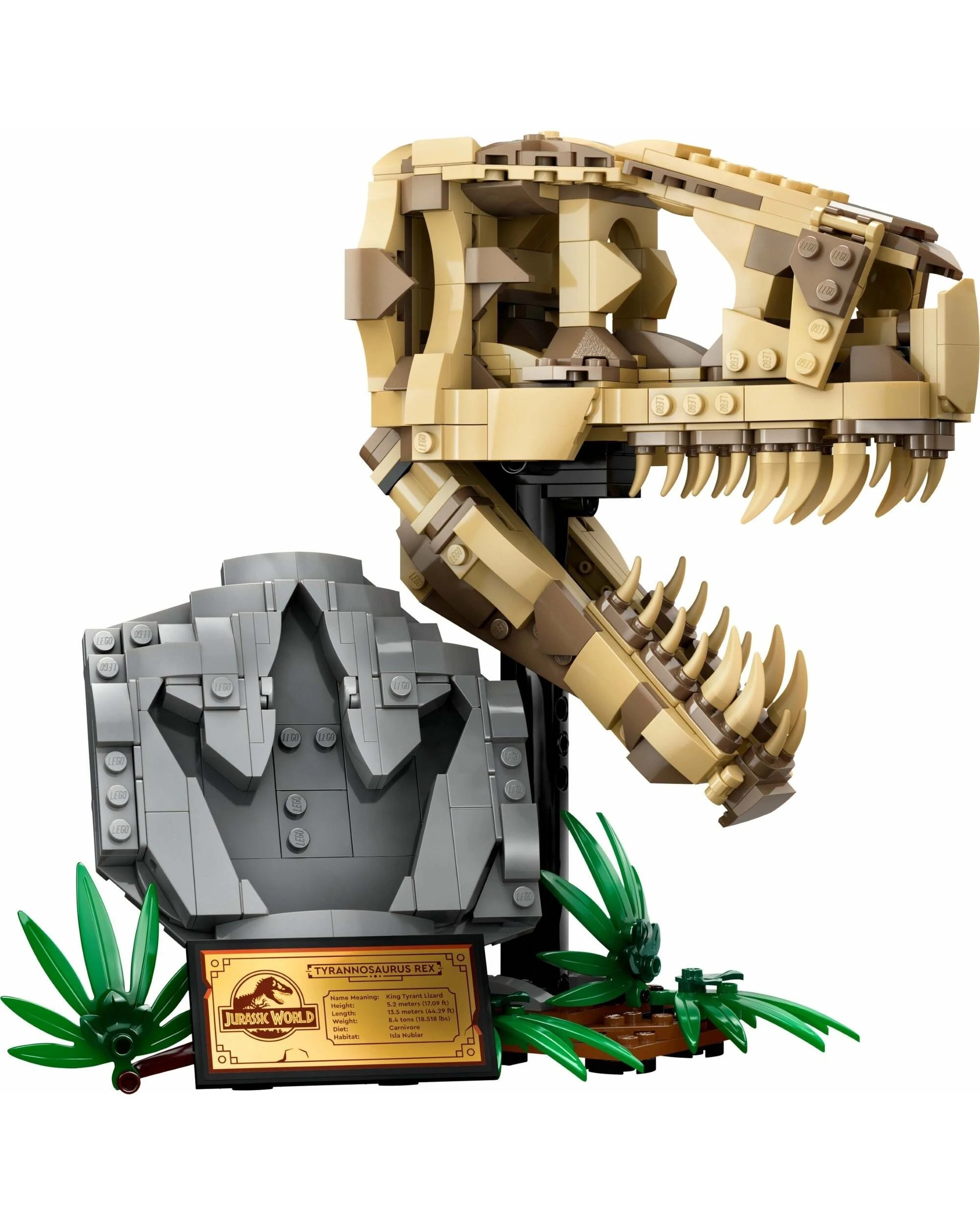 1 LEGO Jurassic World Series 76964 Dinosaur Fossils: T.rex Skull, 1 of 4