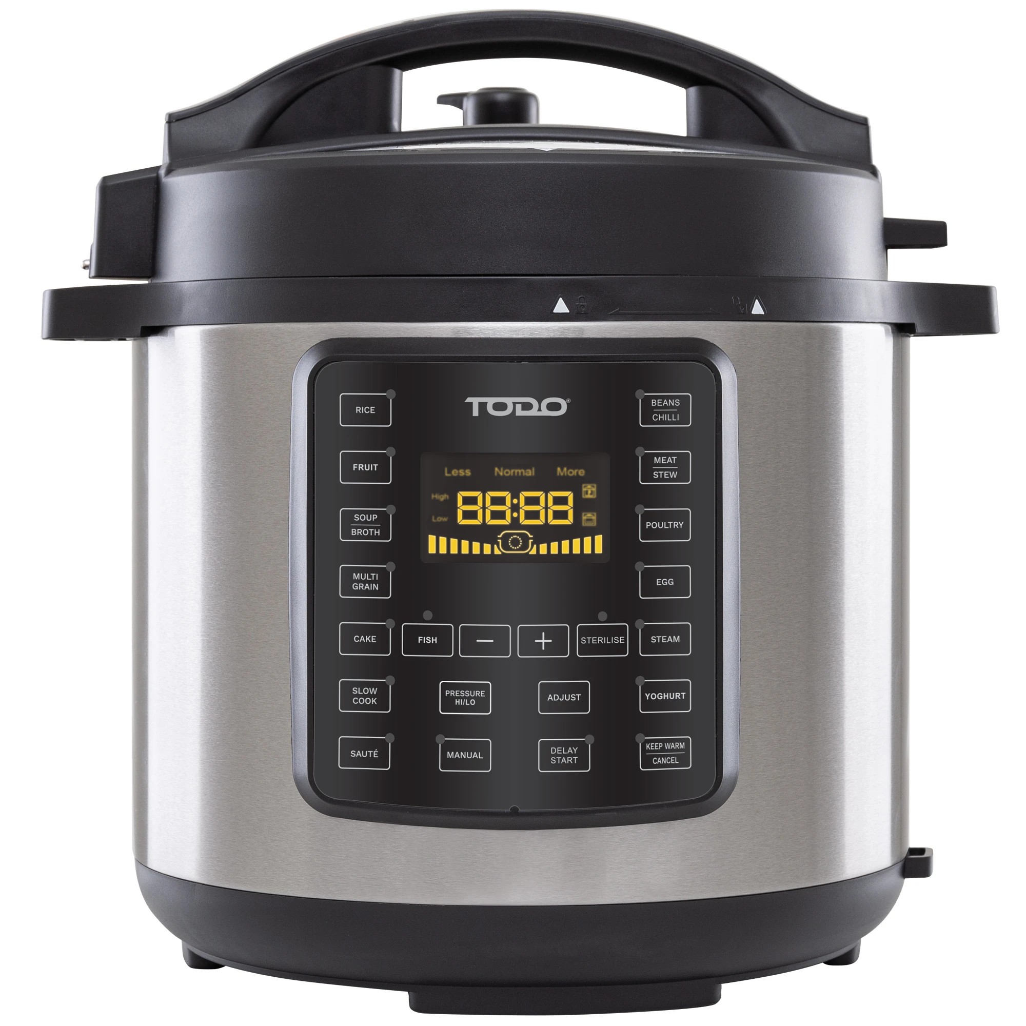 1 TODO 6L Electric Pressure Cooker 15 Preset Functions 1000W Non-Stick Cooking Pot, 1 of 8