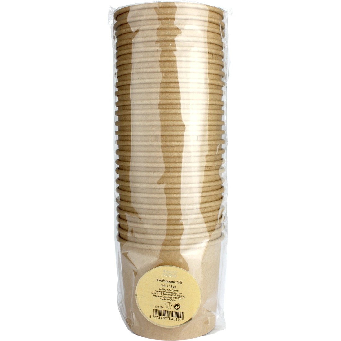 2 Party Maker Brown Kraft Paper Treat Cups (Pack of 24), 2 of 2