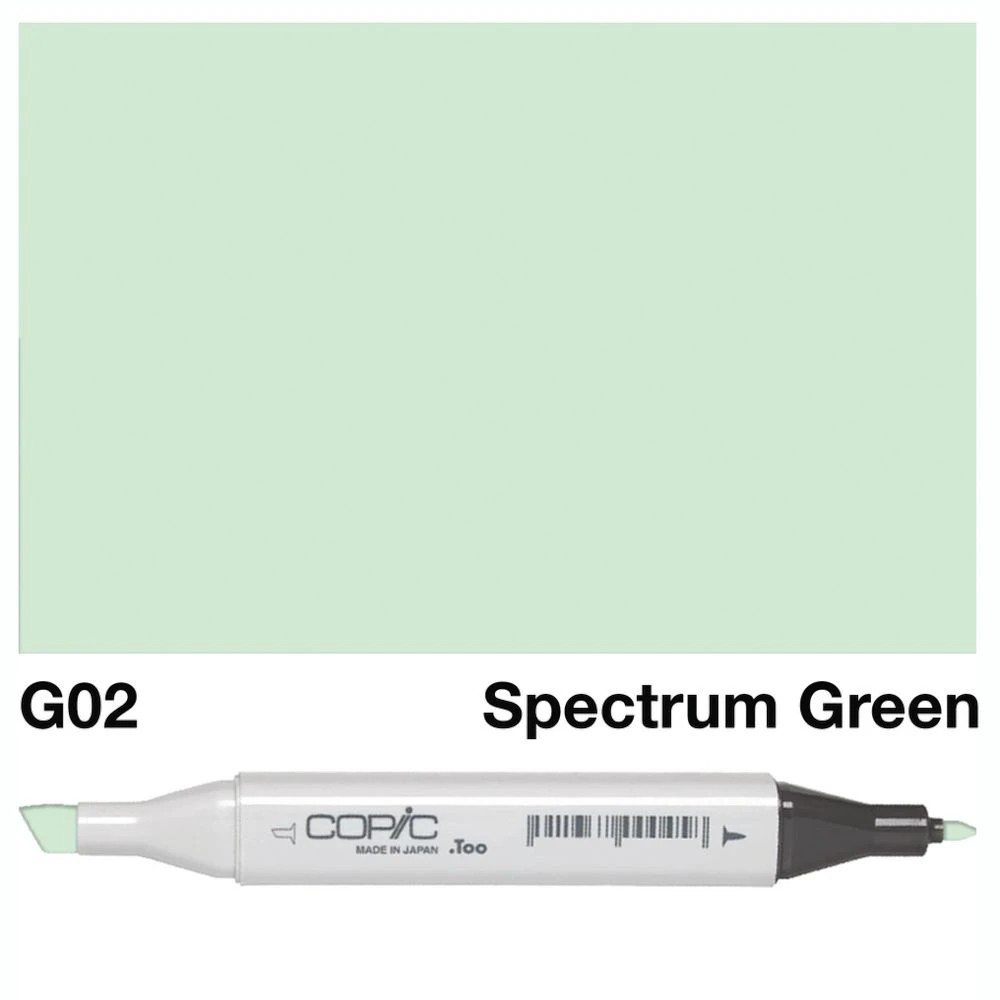 3 Copic Classic Original Dual Nib Marker G02 Spectrum Green, 3 of 3