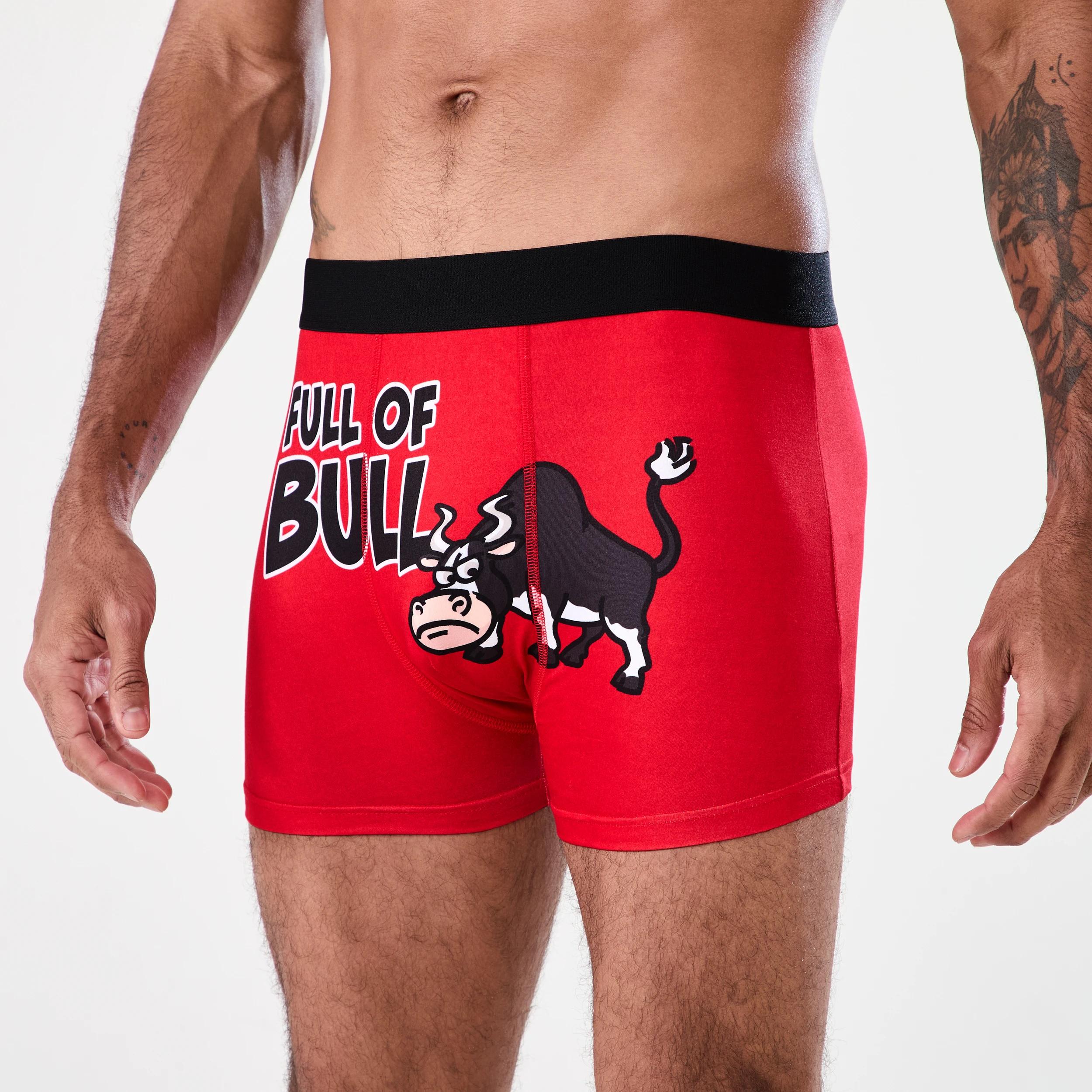3 Trunks and Socks Set FULL OF BULL, 3 of 8