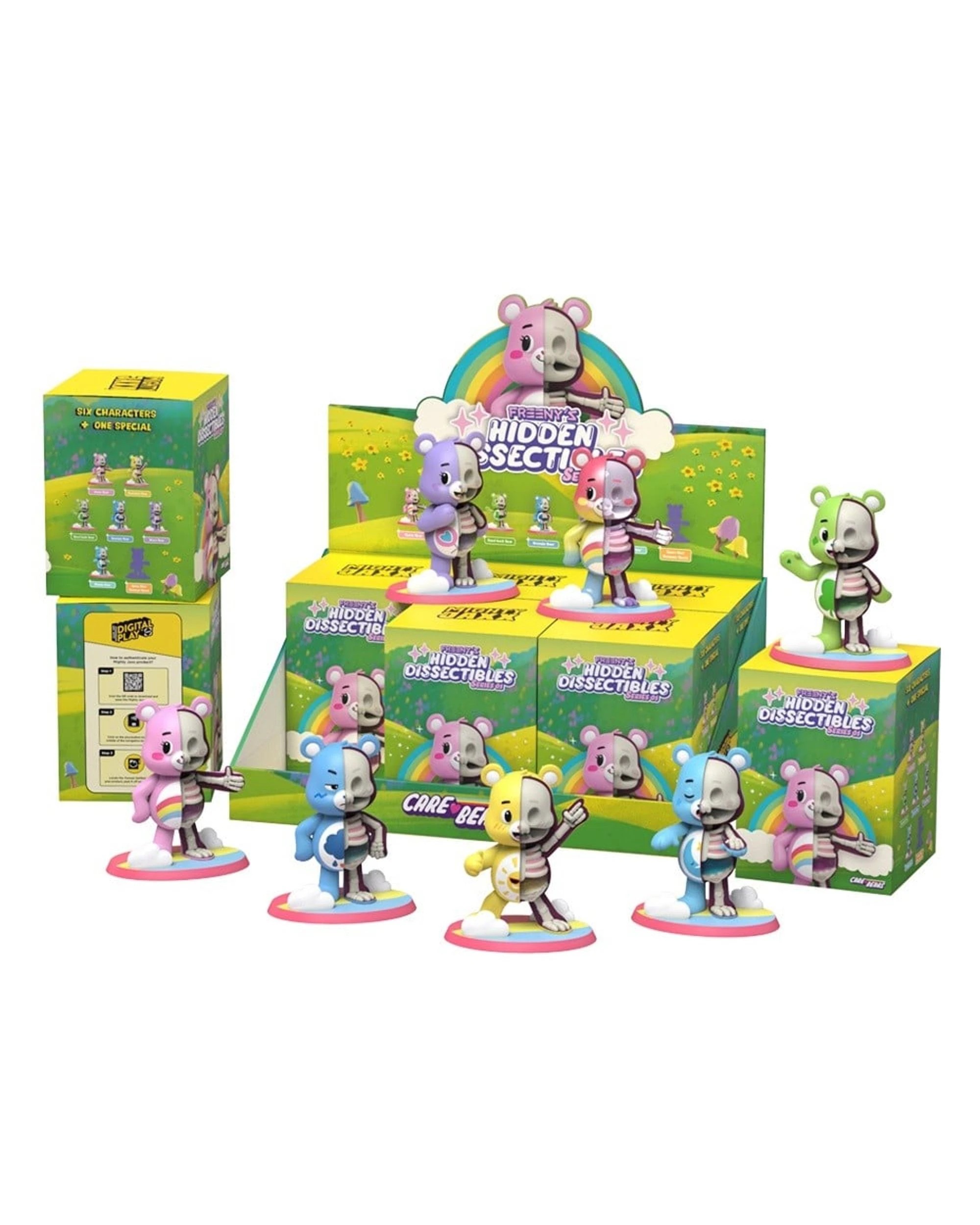 3 Mighty Jaxx Freenys Hidden Dissectibles Care Bears Blind Box, 3 of 8