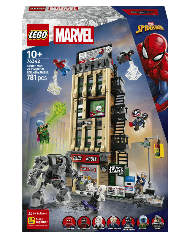LEGO Super Heroes Spider-Man vs. Mysterio: The Daily Bugle 7