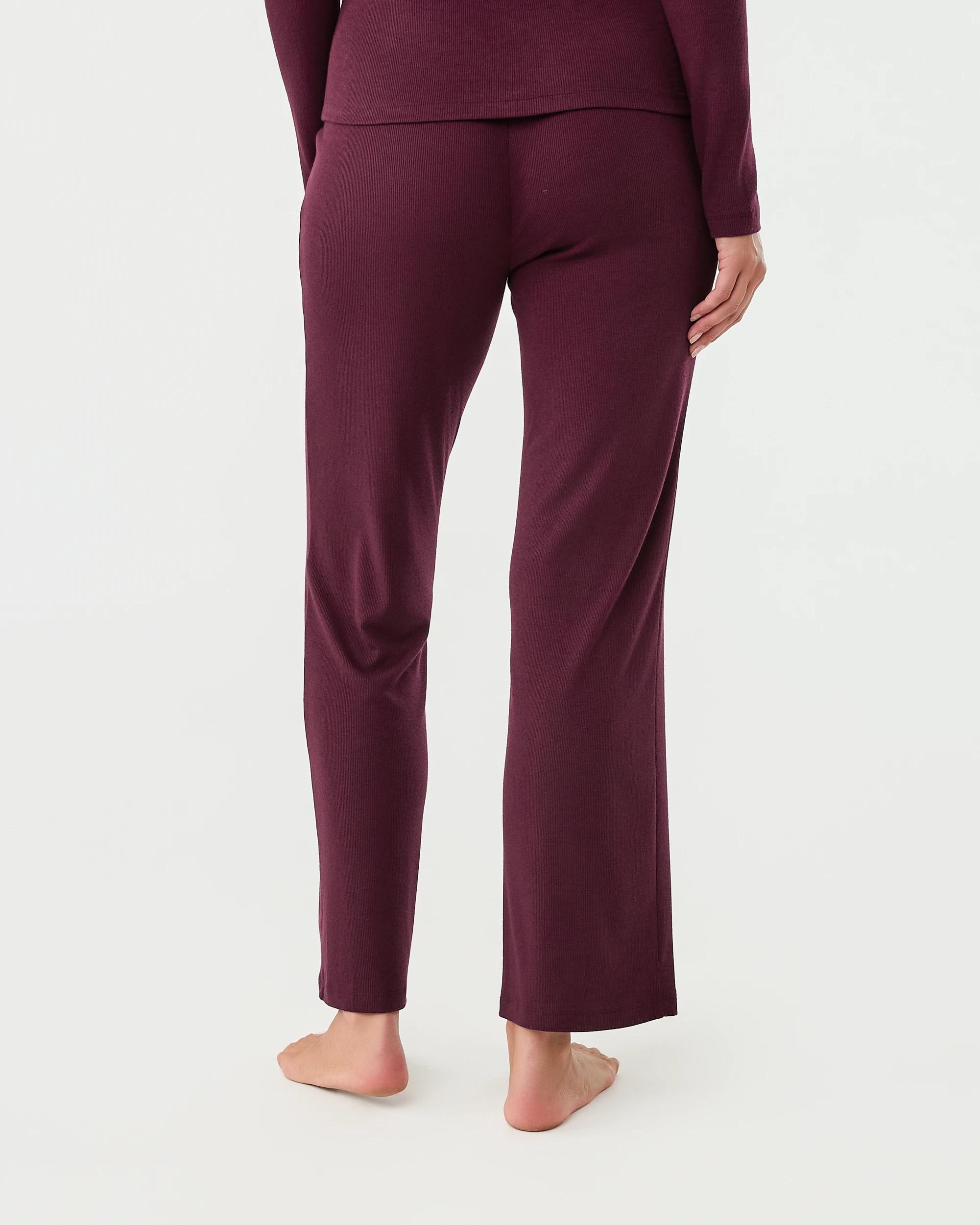 3 Comfort Rib Pants Velvet Red, 3 of 6