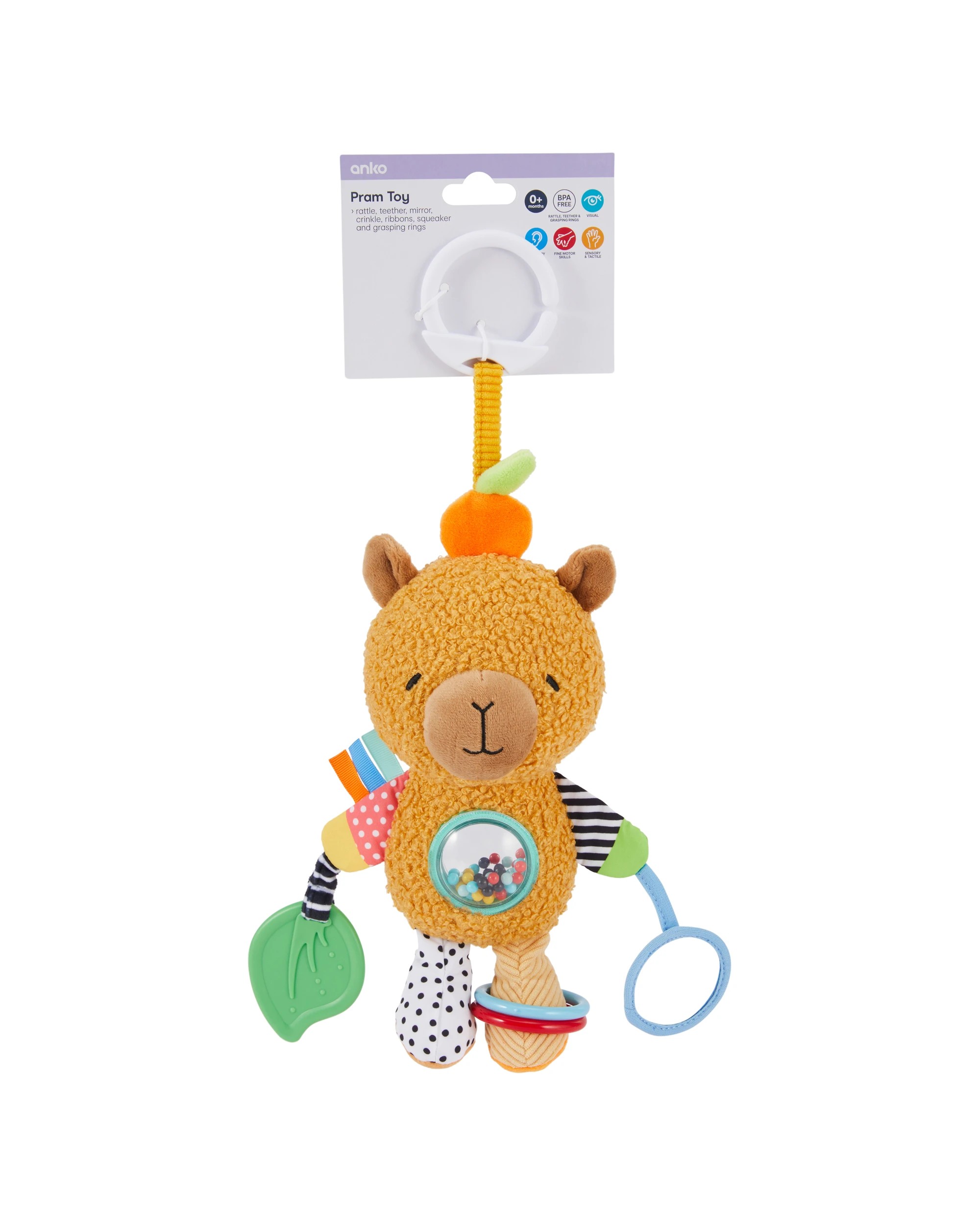 4 Pram Toy - Capybara, 4 of 4