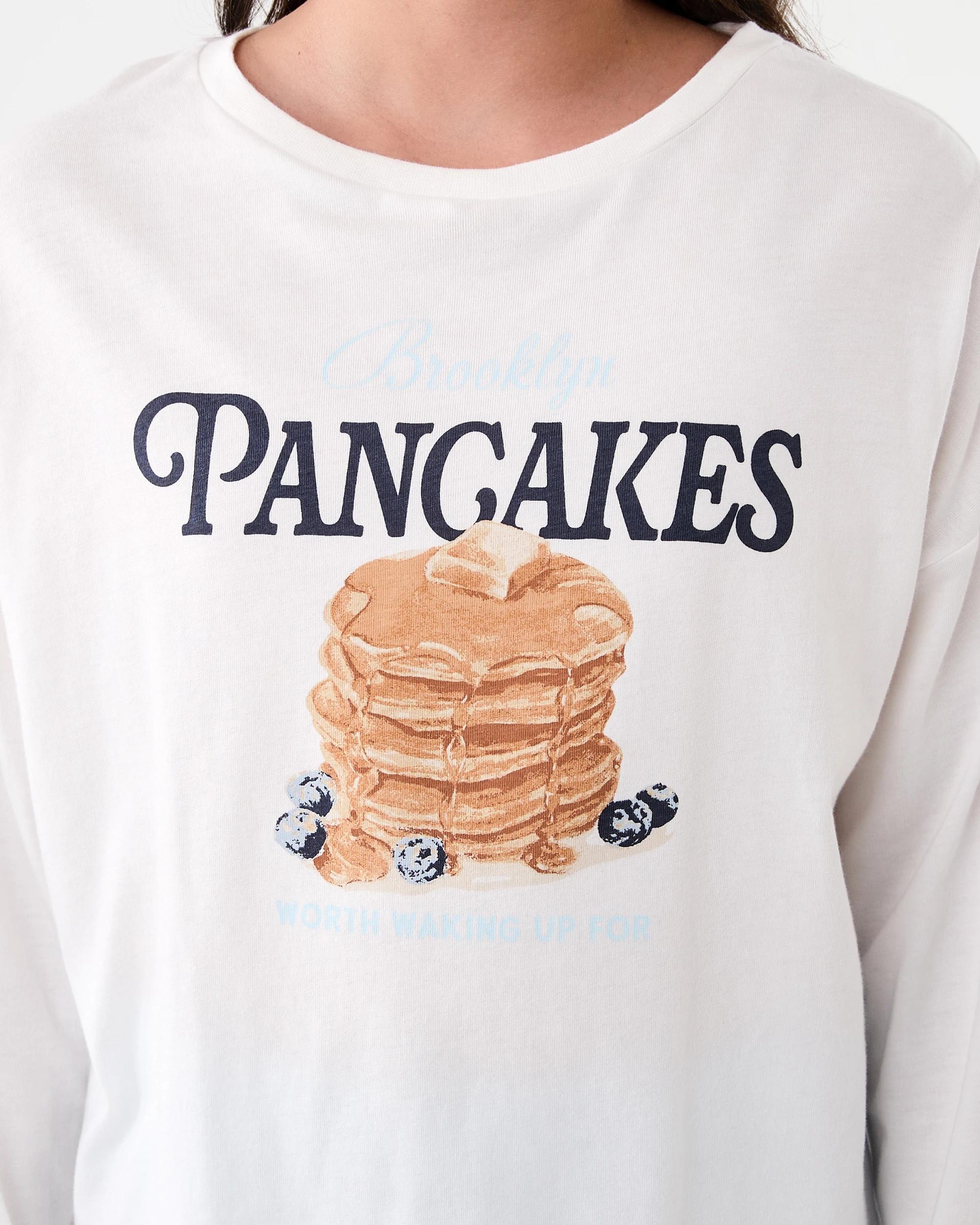 5 Knit Woven Pyjama Set Wht Pnck, 5 of 7