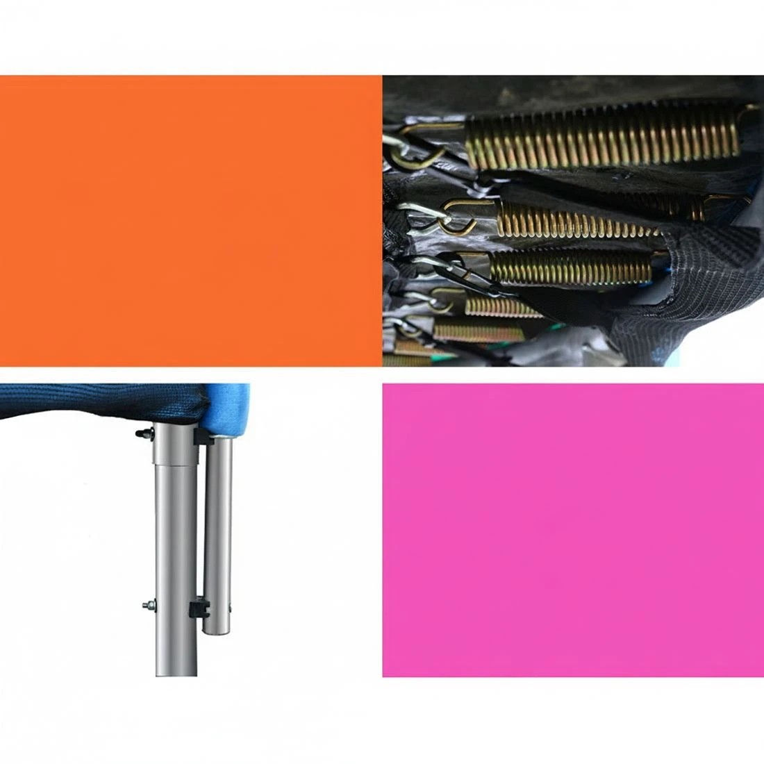 6 Everfit 12FT Trampoline for Kids w/ Ladder Enclosure Safety Net Pad Gift Round - Multi, 6 of 8