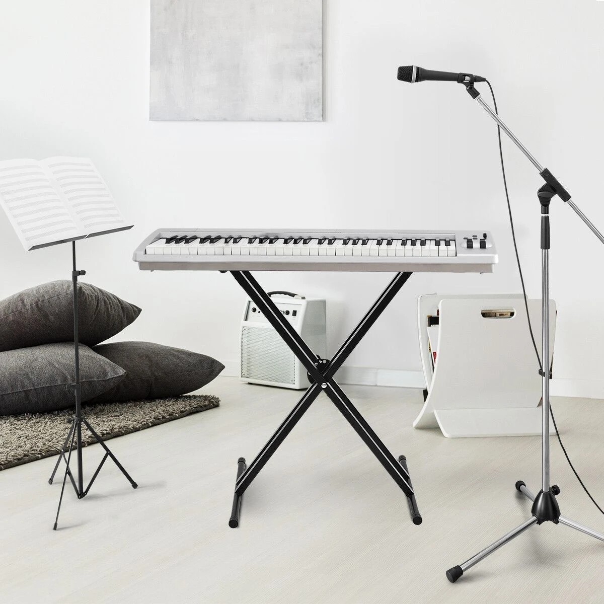 3 Melodic X Style Keyboard Stand Double Braced Music Piano Holder, 3 of 6
