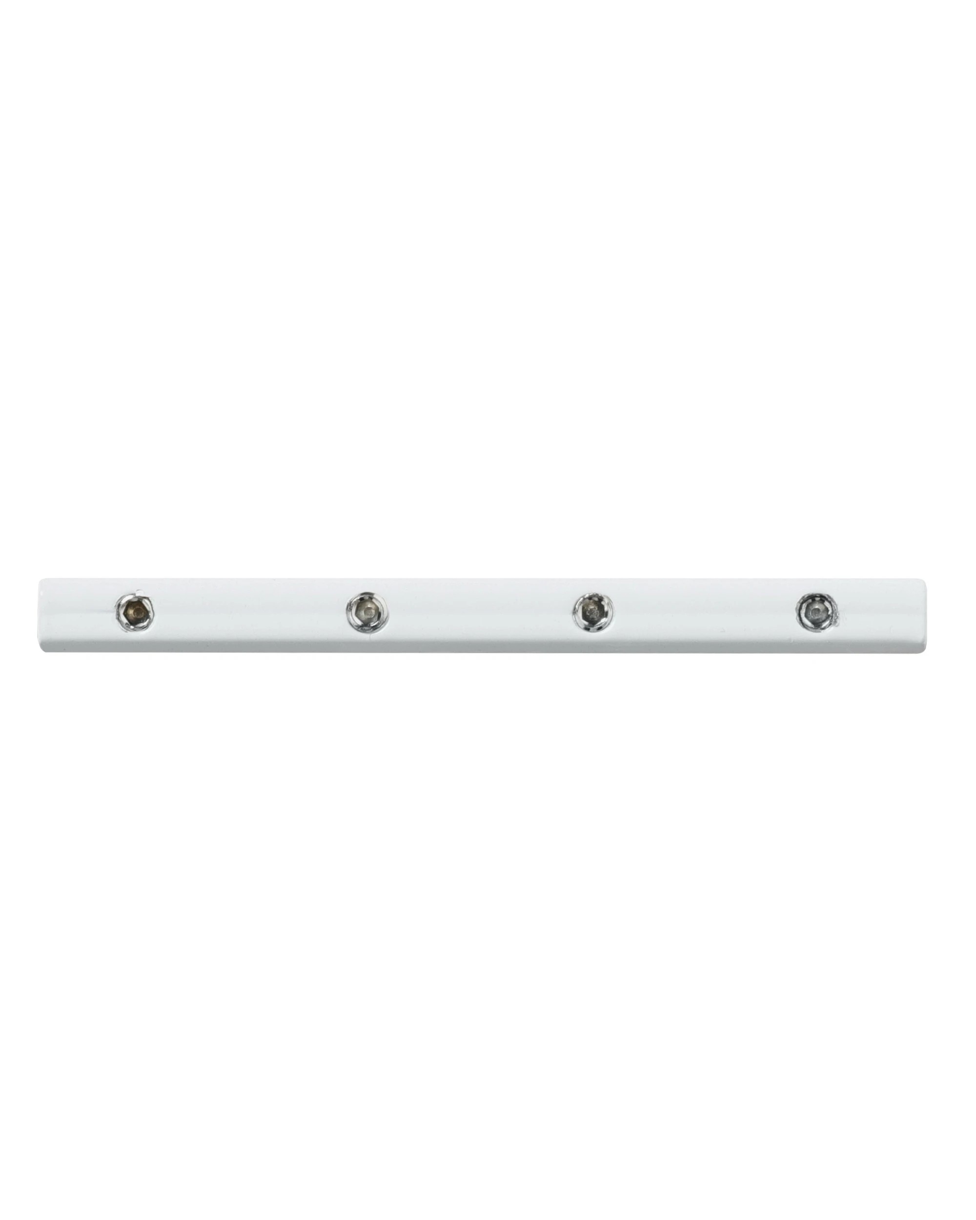 4 Cadence & Co. S-Fold Curtain Track Joiner Accessory - White, 4 of 5