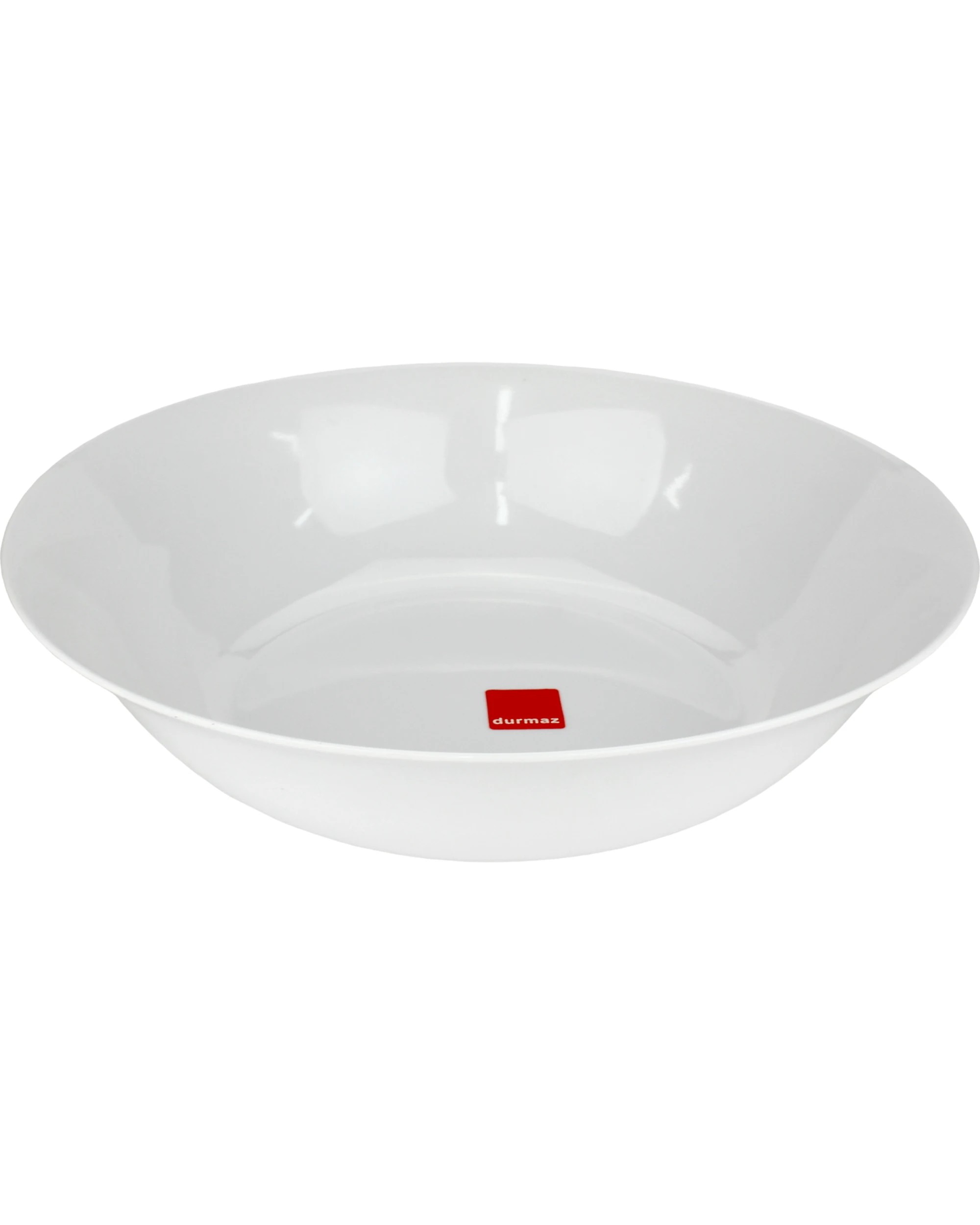 1 Spice Kitchen White Round Melamine Serving Bowl 35cm, 1 of 2