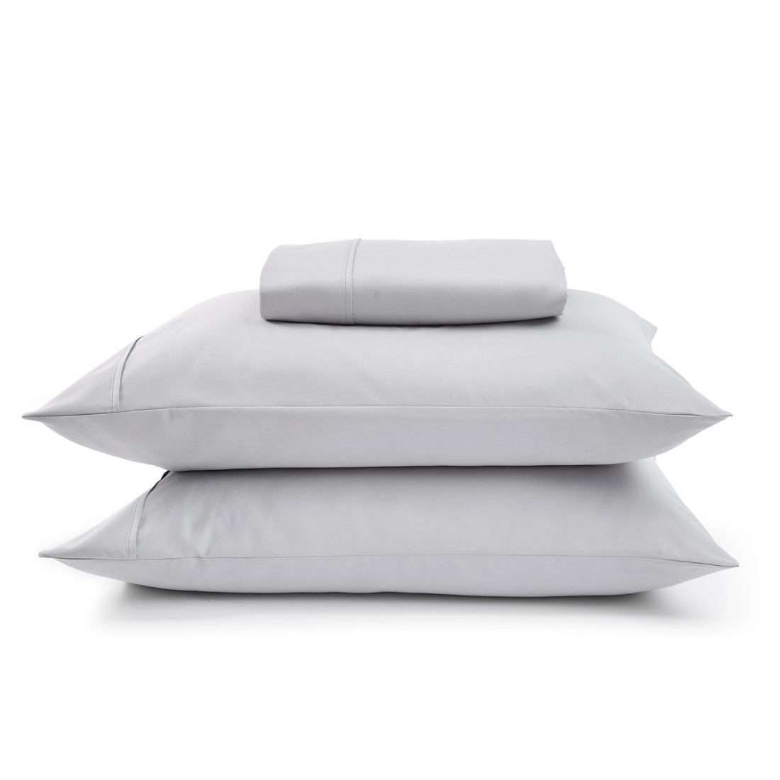 2 1000 Thread Count Cotton Rich Sheet Set - Queen Bed, Silver, 2 of 5