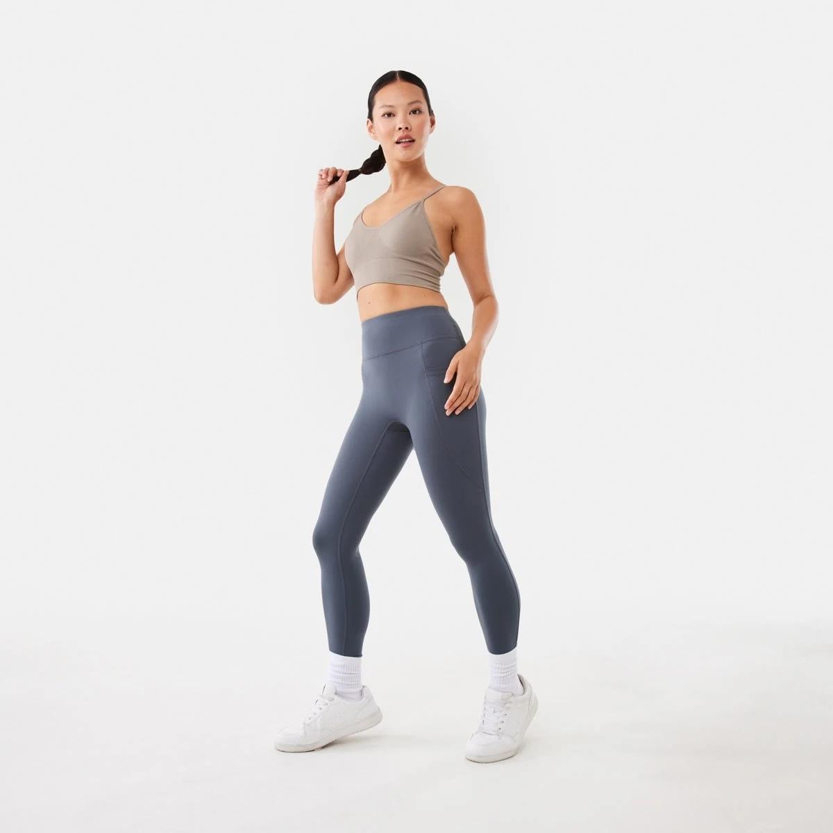 5 Active Womens Ultrasoft Leggings HARMONY GREY, 5 of 8