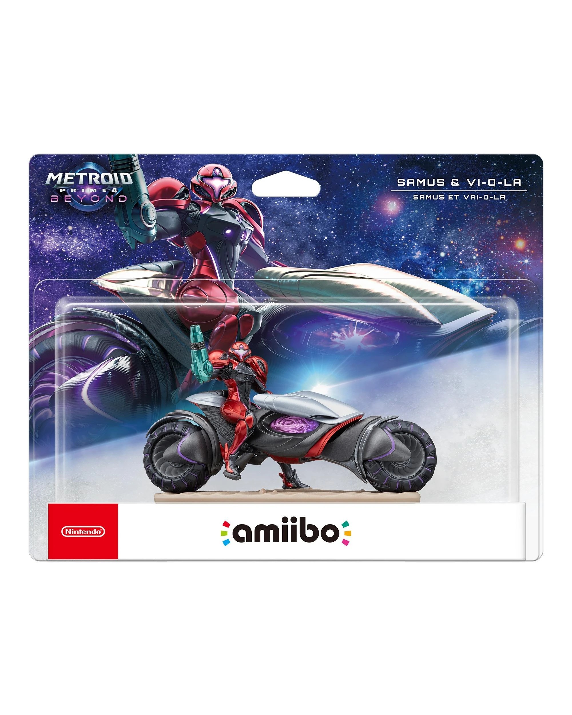 1 Nintendo Samus and Vi-O-La Amiibo - Metroid Prime 4: Beyond, 1 of 2