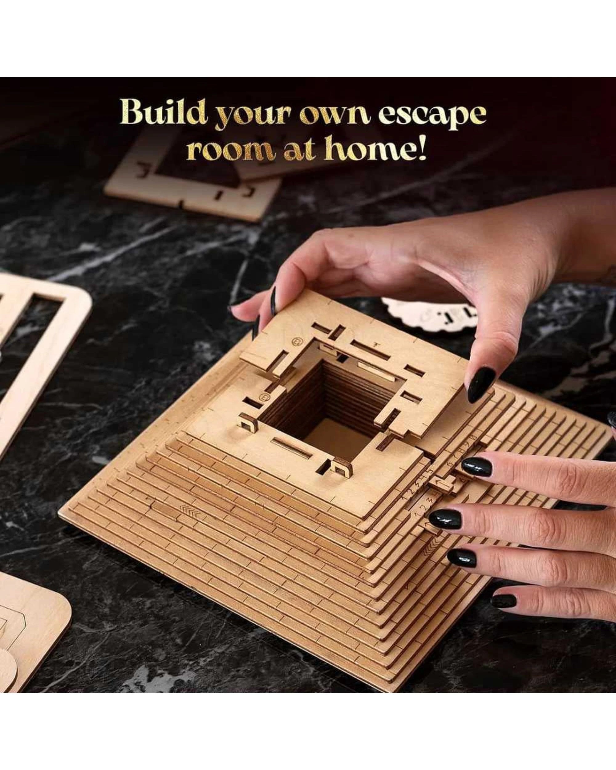 4 Escapewelt Quest Pyramid 3 In 1 3D Puzzle, 4 of 6