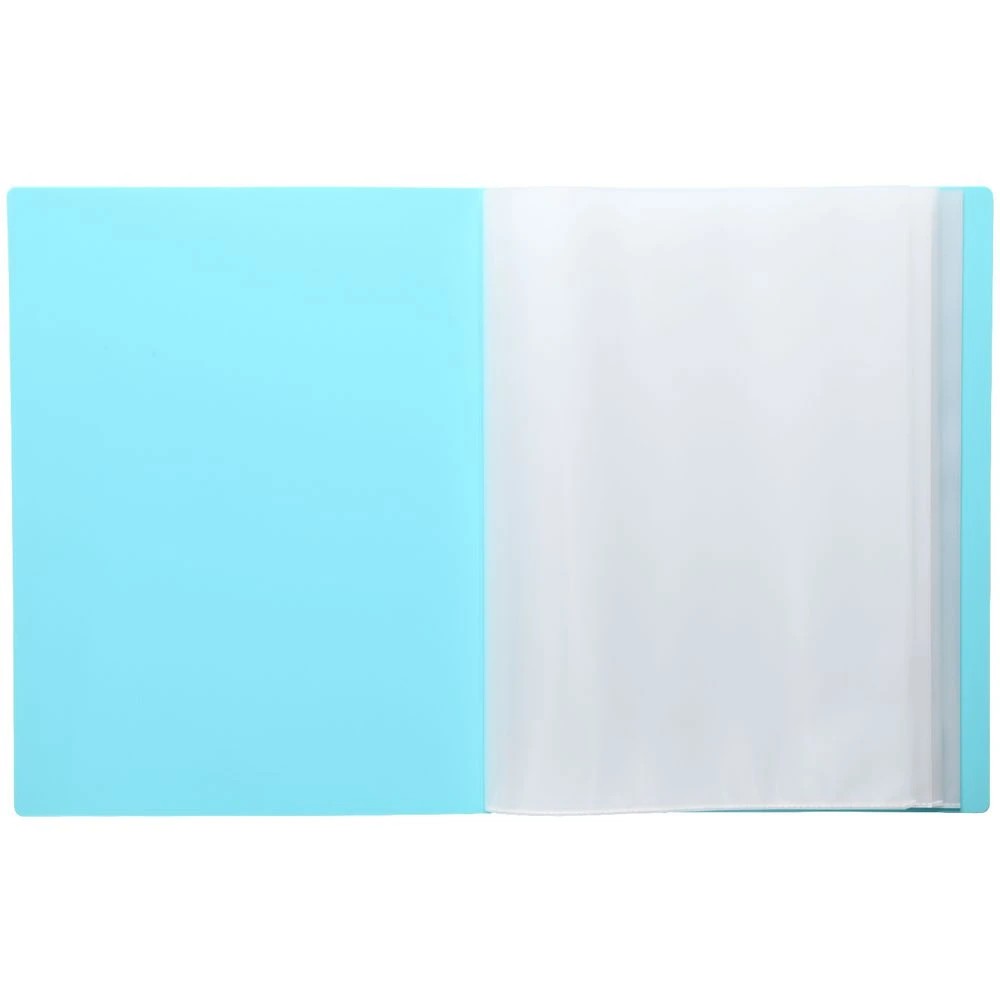 3 Aqua Drops Display Book Fixed 40 Pockets Vivid Teal, 3 of 4