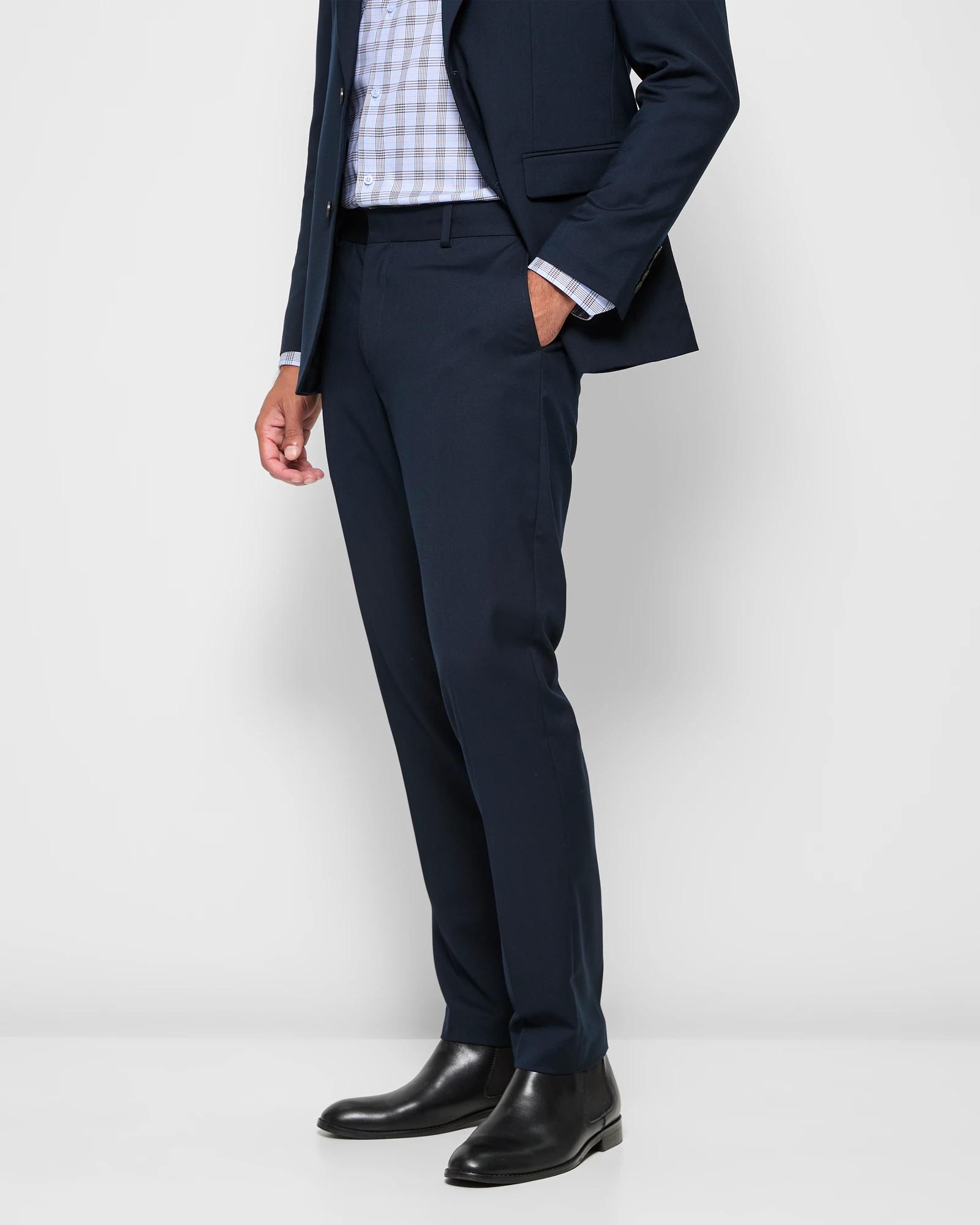 3 Tailored Suit Trouser - Preview NAVY BLUE, 3 of 5