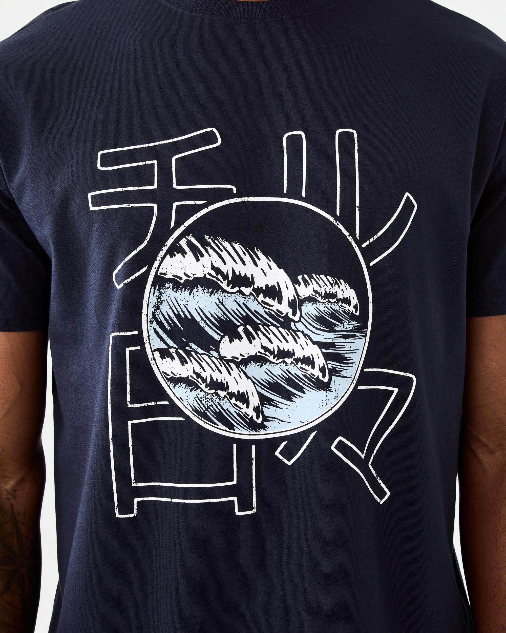 6 Print T-shirt Nvy Beach, 6 of 6