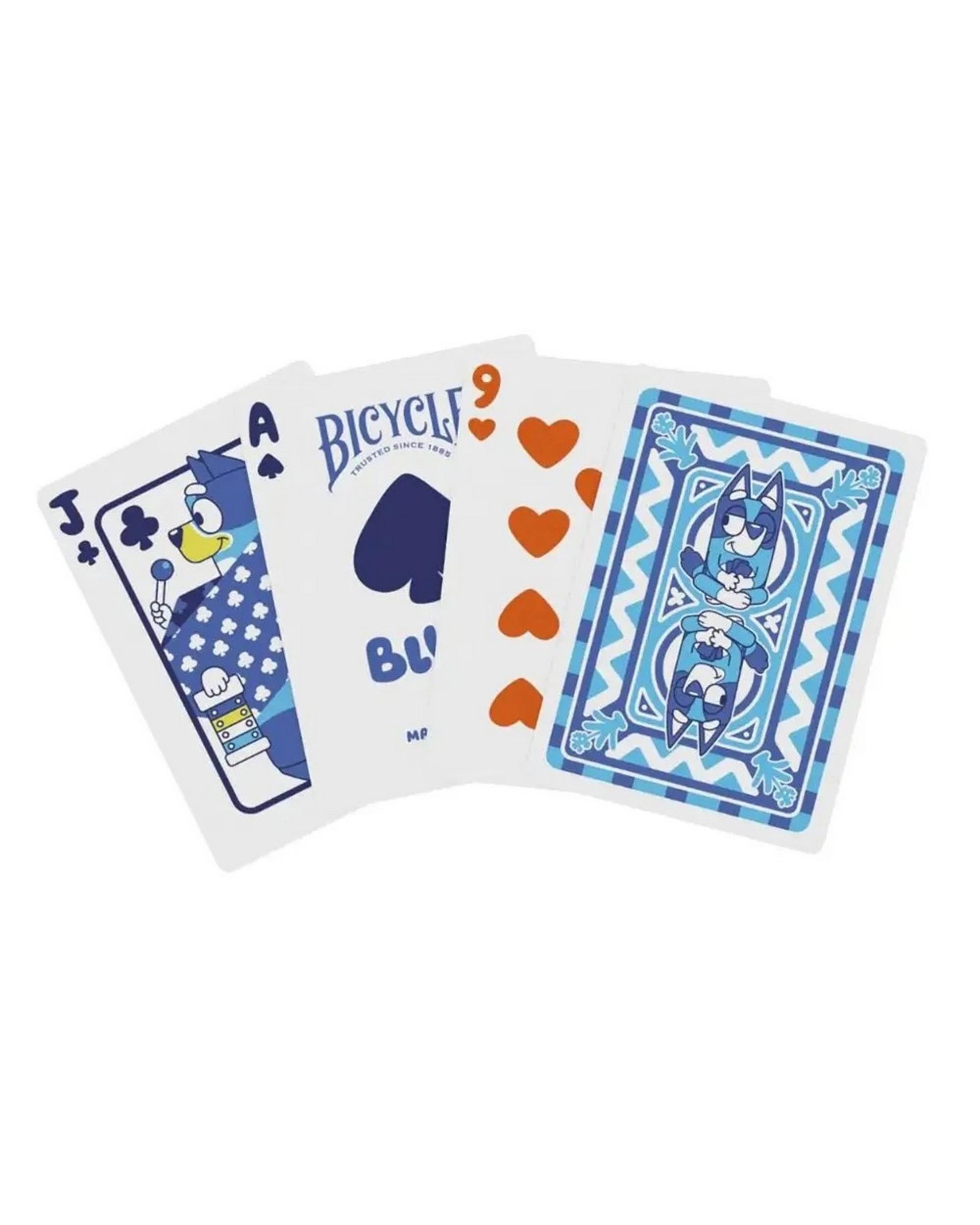 3 Bicycle Bluey Playing Cards, 3 of 4