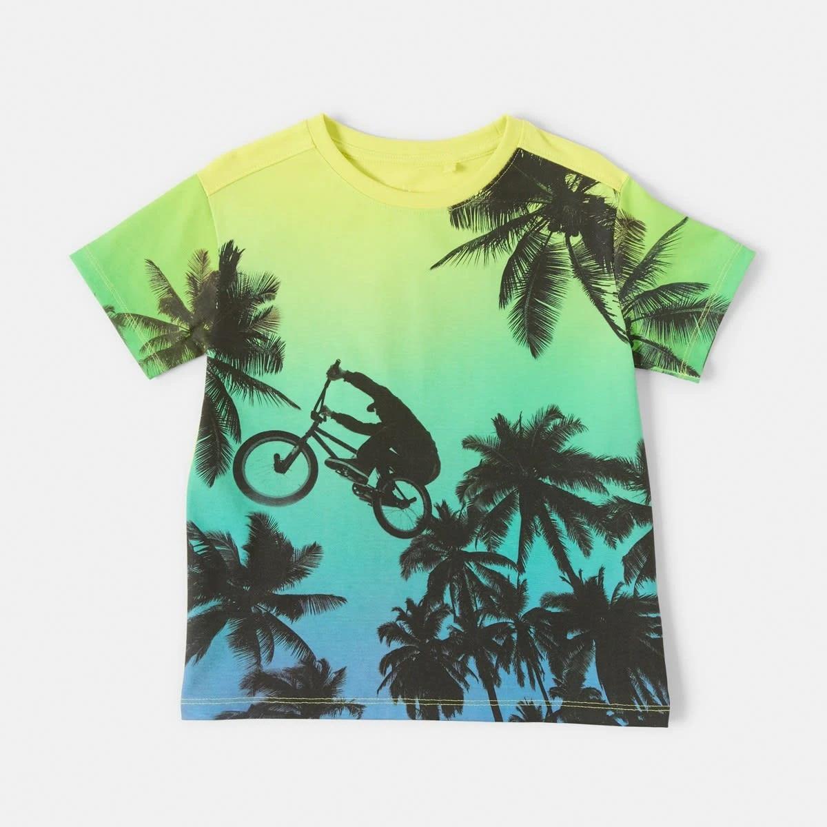 7 Digital Print T-shirt Ombre Bmx, 7 of 9