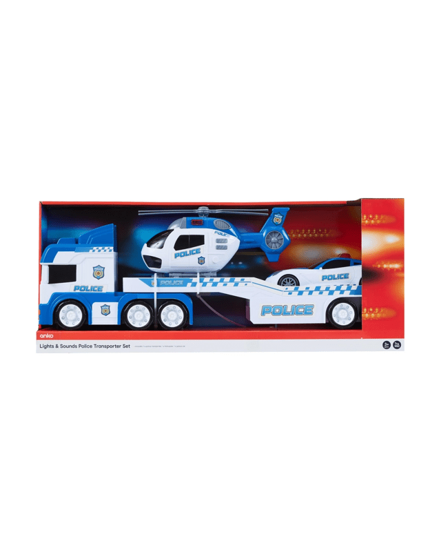 Lights & Sounds Police Transporter