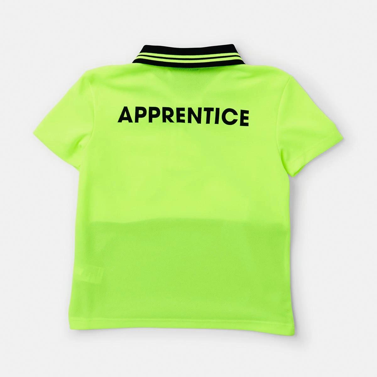 10 Mini Me Work Polo T-shirt Yellow, 10 of 10